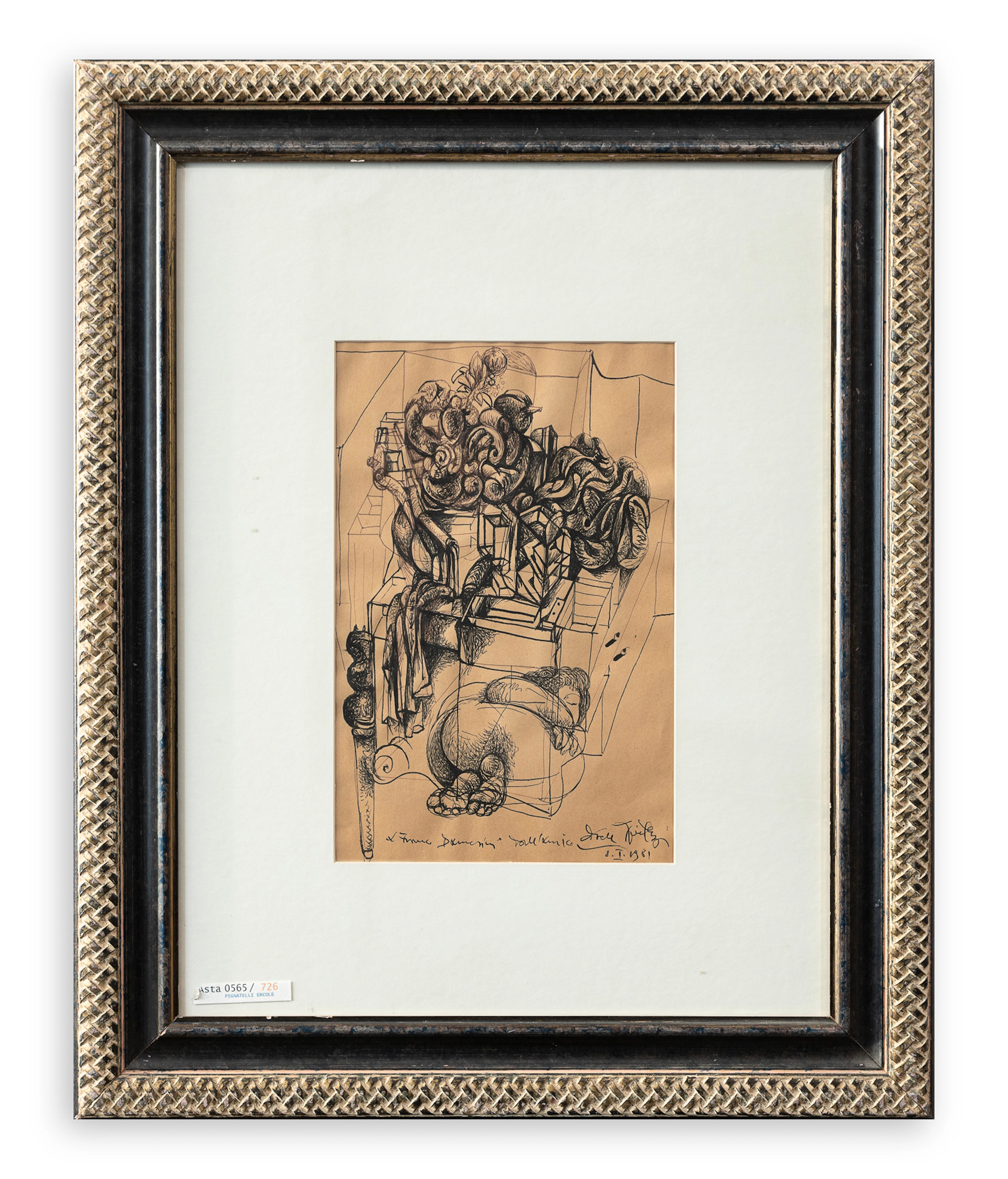 ERCOLE PIGNATELLI (1935) - Senza Titolo, 1981