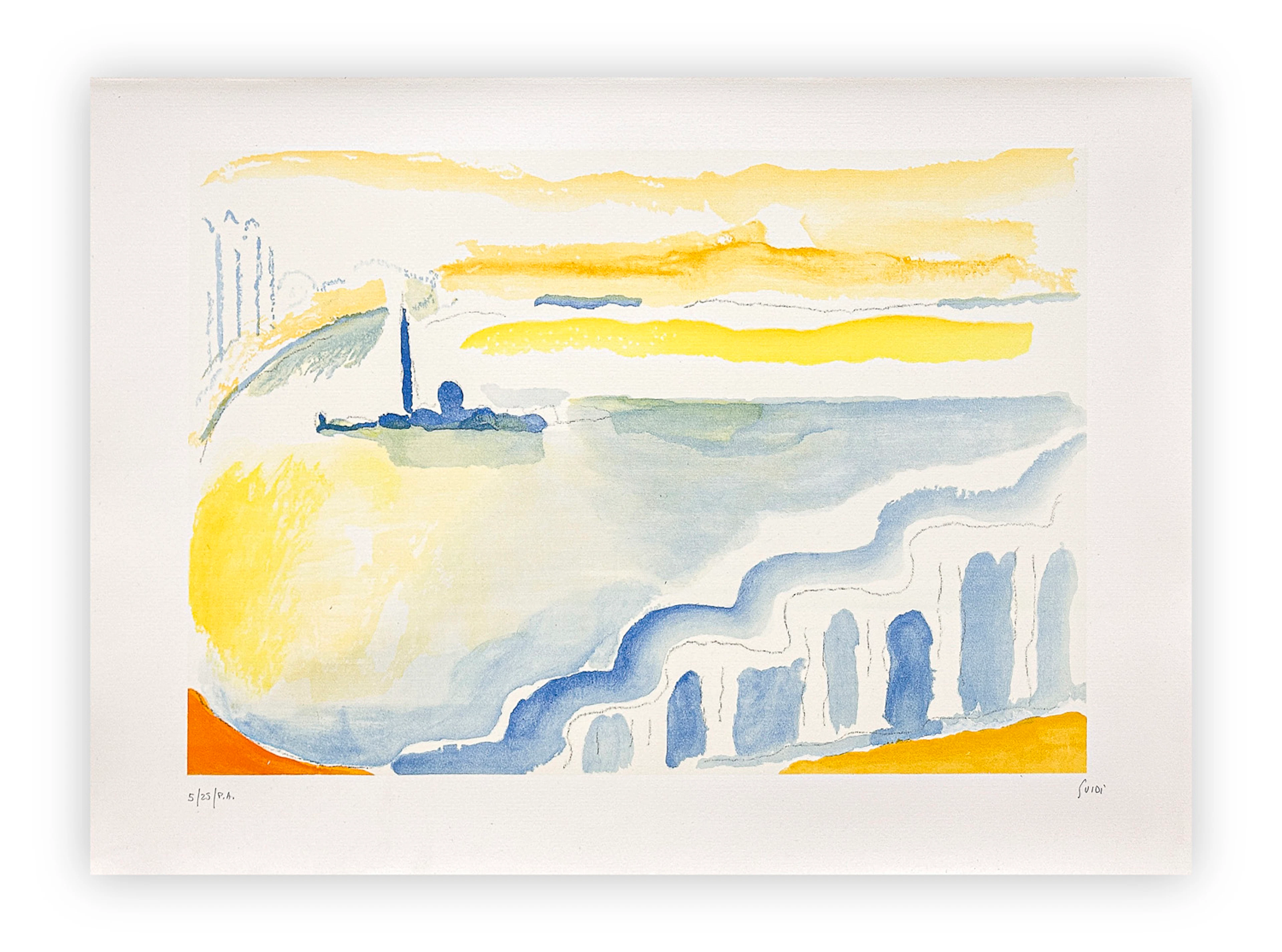 VIRGILIO GUIDI (1891-1984) - Senza Titolo