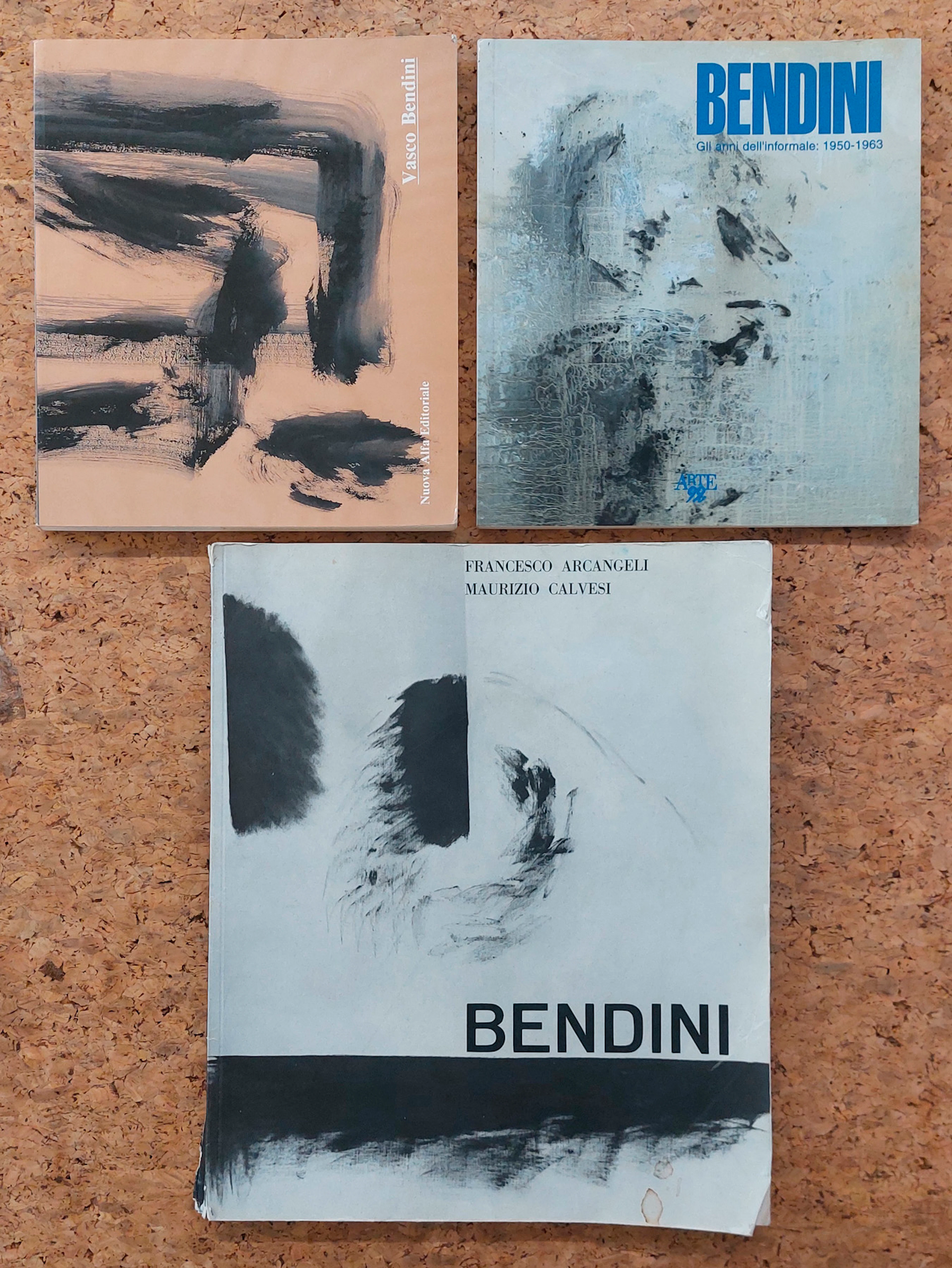 VASCO BENDINI - Lotto unico di 3 cataloghi