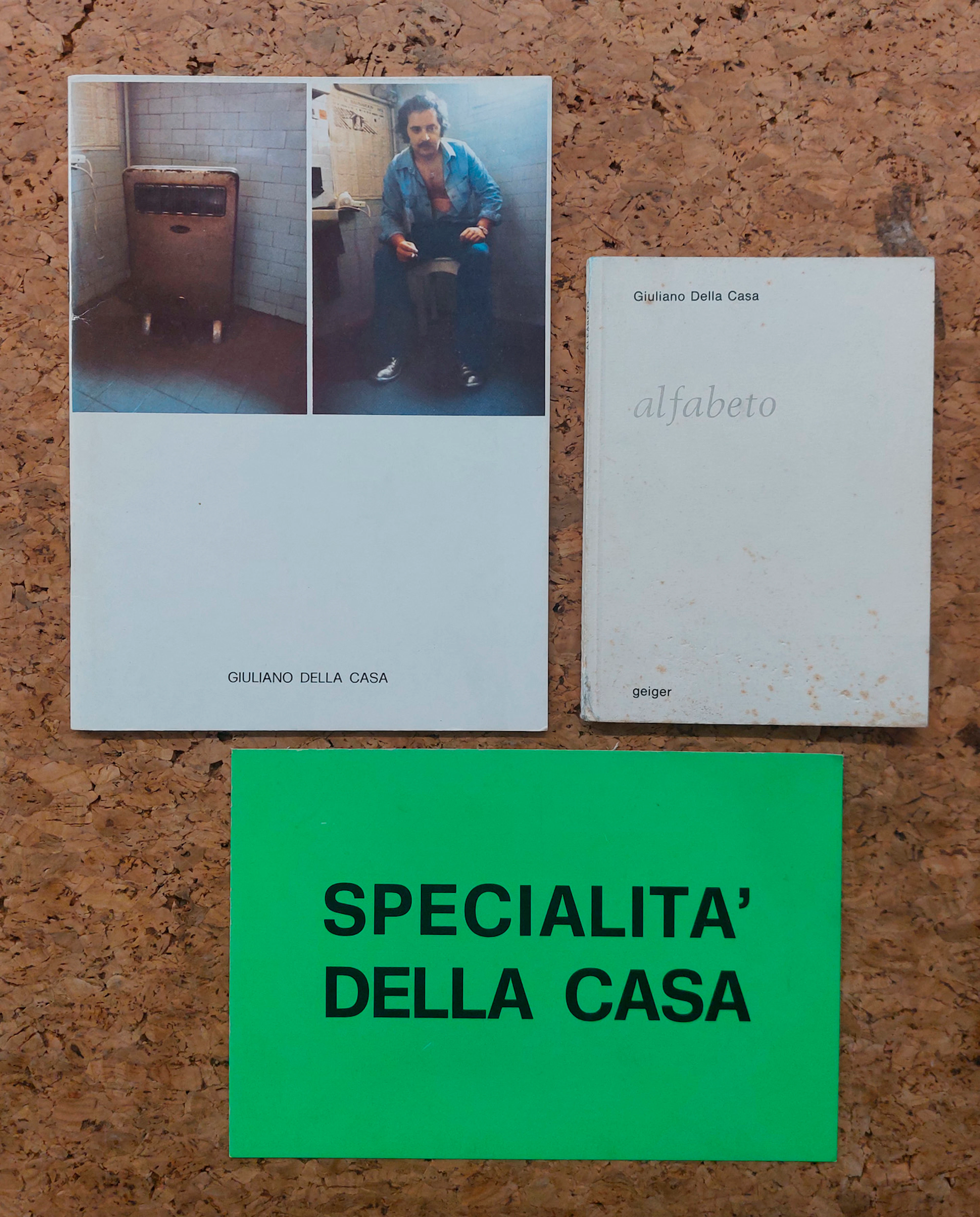 CATALOGHI AUTOGRAFATI (GIULIANO DELLA CASA) - Lotto unico di 2 cataloghi