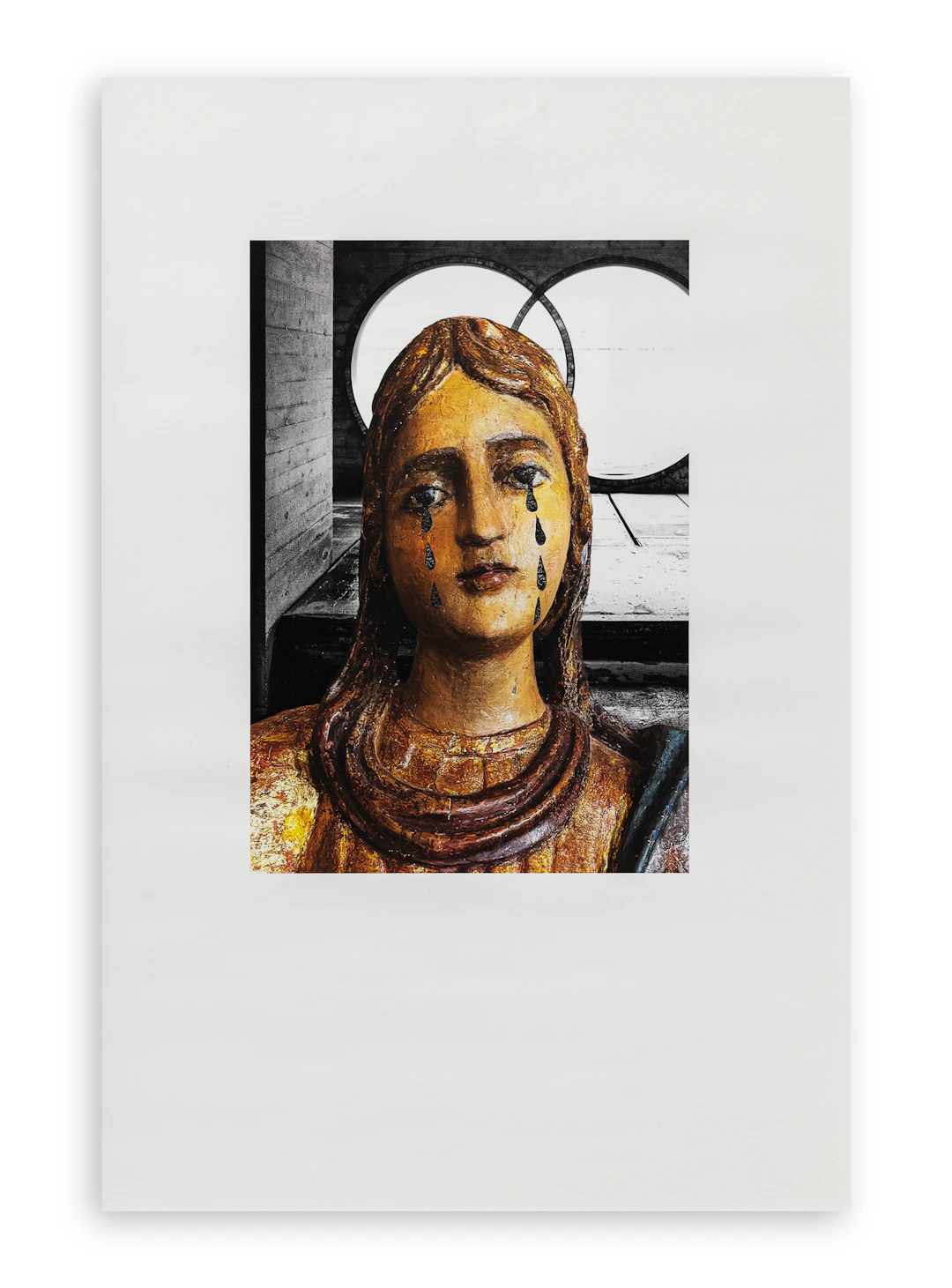 FRANCESCO VEZZOLI (1971) - Madonna del pane con lacrime nere, 2024