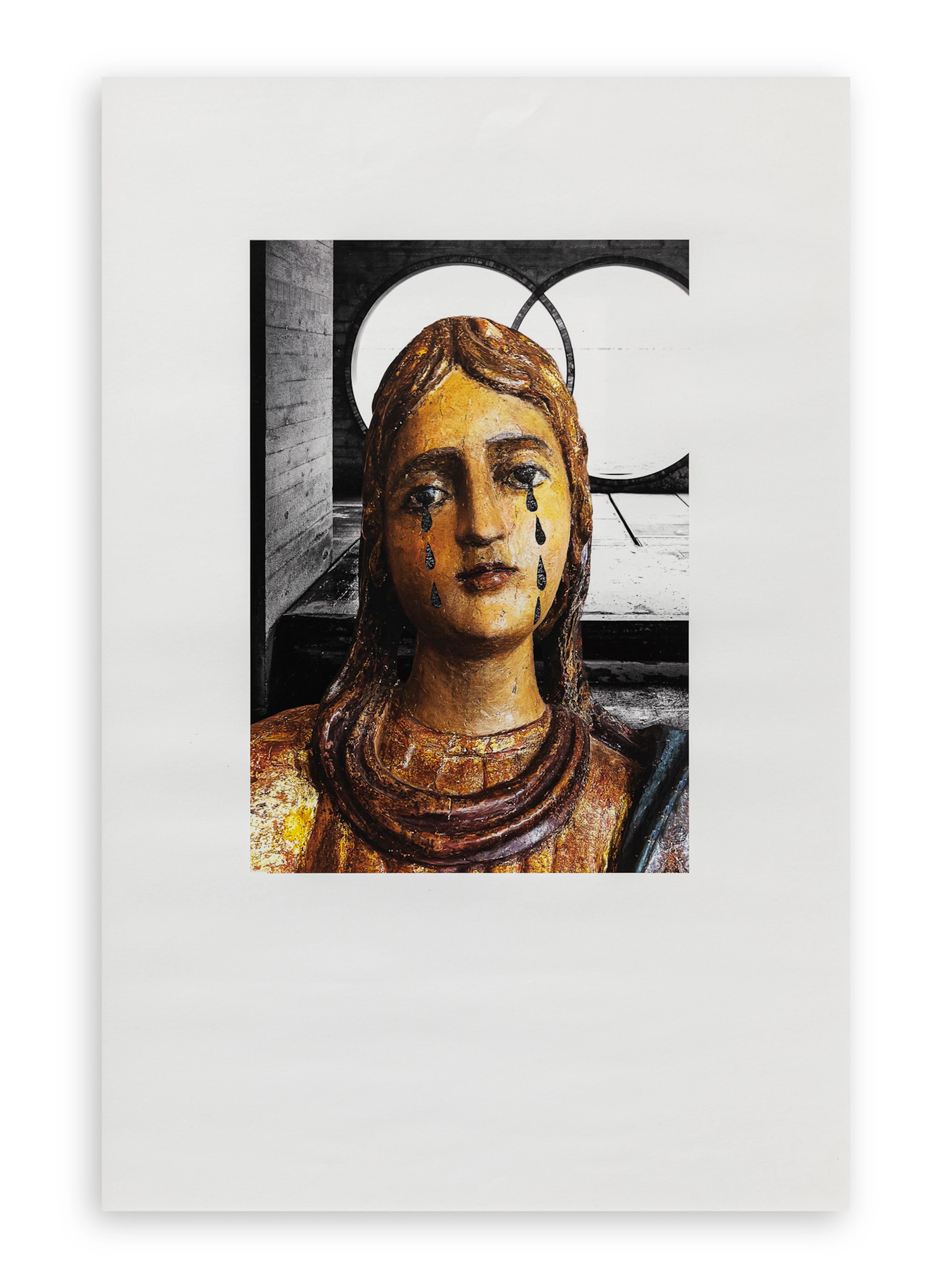 FRANCESCO VEZZOLI (1971) - Madonna del pane con lacrime nere, 2024