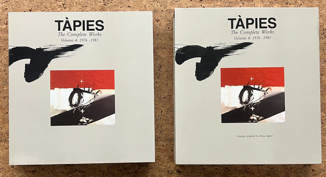 ANTONI TÀPIES - Tàpies. Catalogue raisonné. Volume 4. 1976-1981, 1996