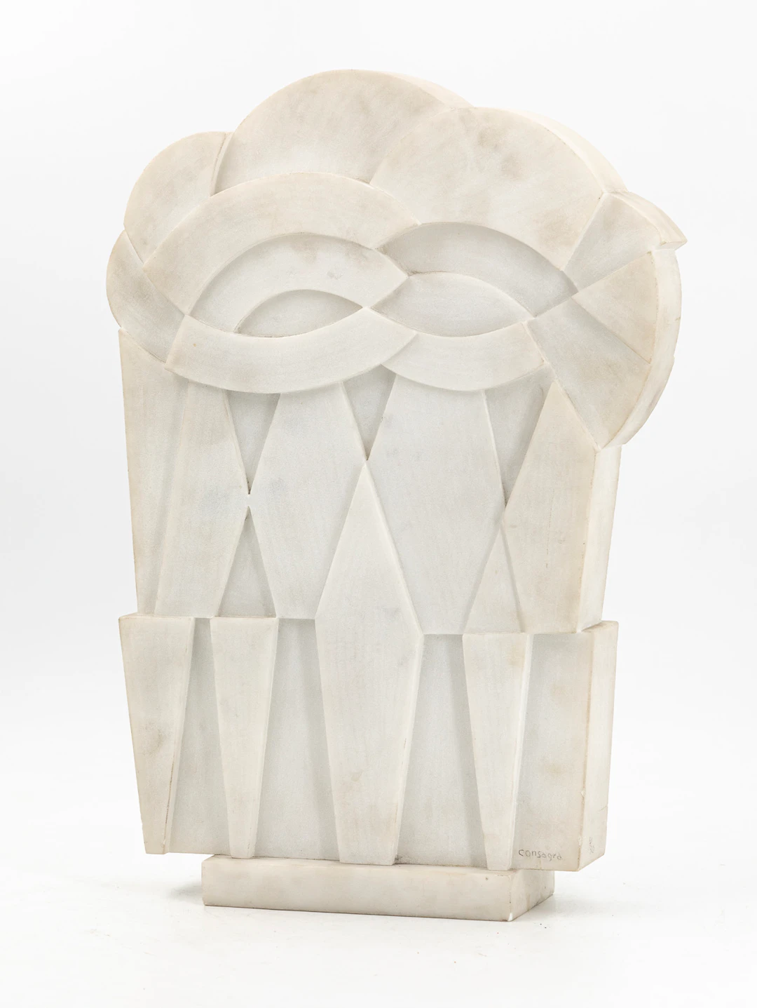 PIETRO CONSAGRA (1920-2005) - Bianco Macedonia, 1974