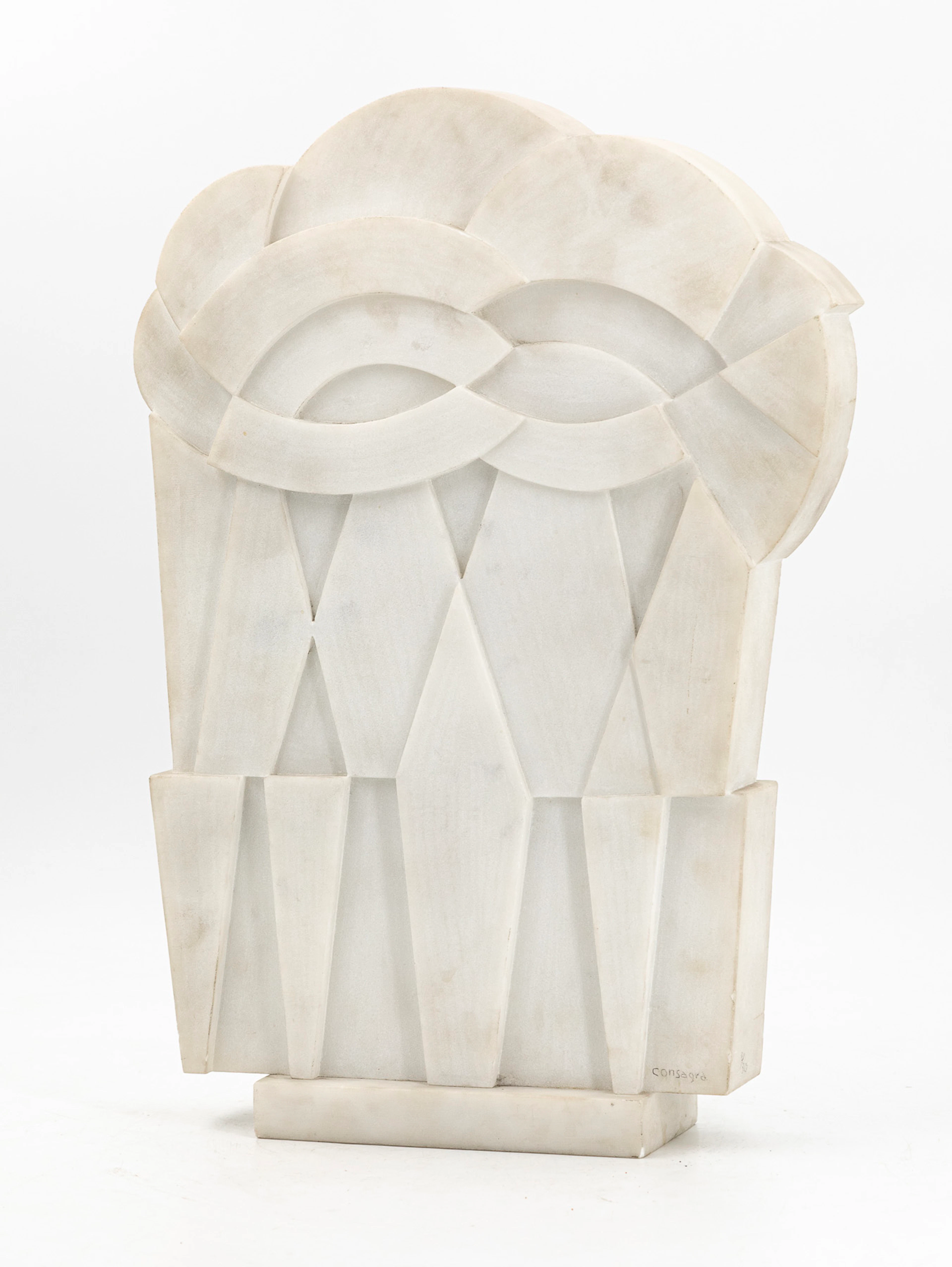 PIETRO CONSAGRA (1920-2005) - Bianco Macedonia, 1974