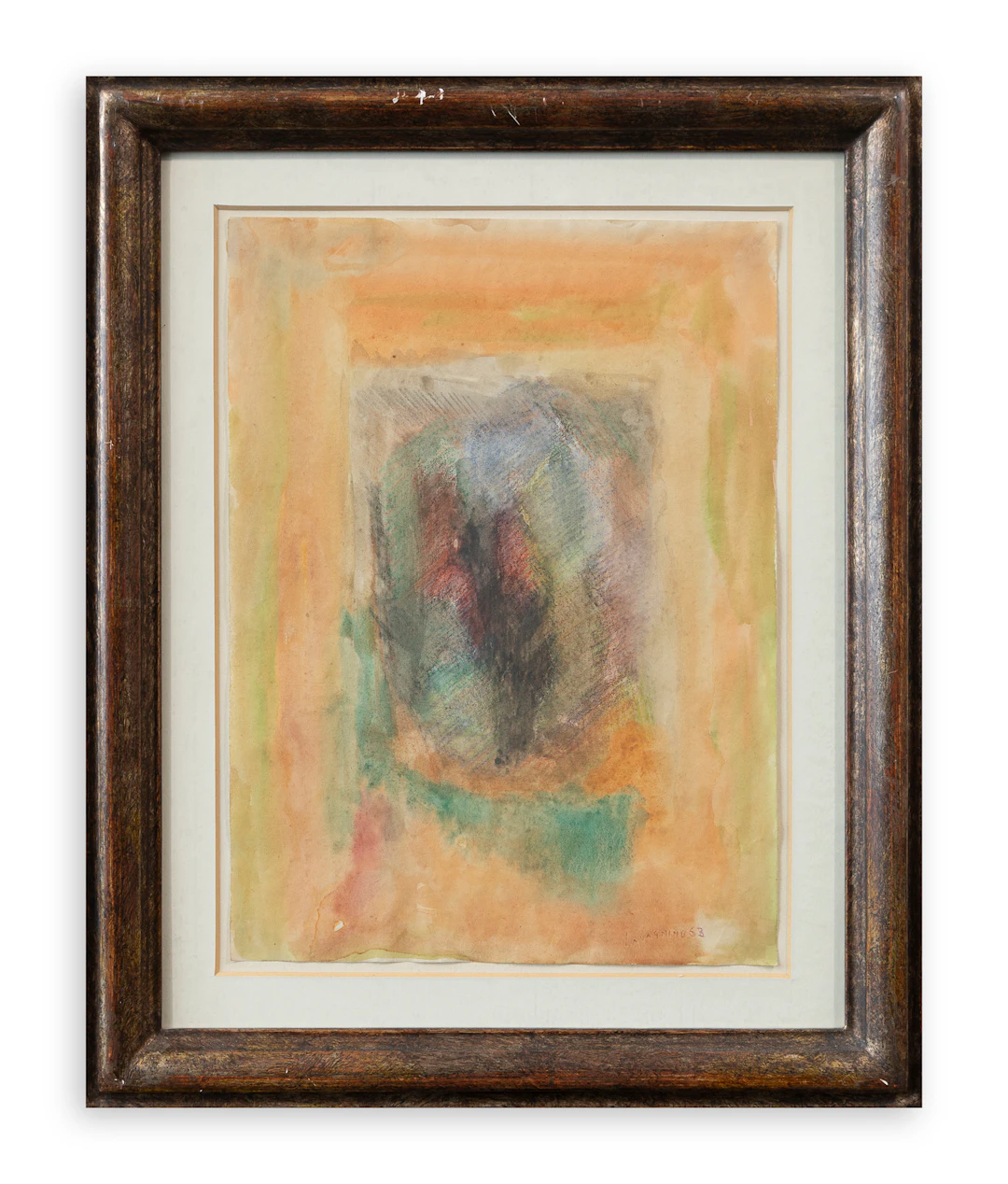 PIERLUIGI LAVAGNINO (1933-1999) - Senza Titolo, 1963