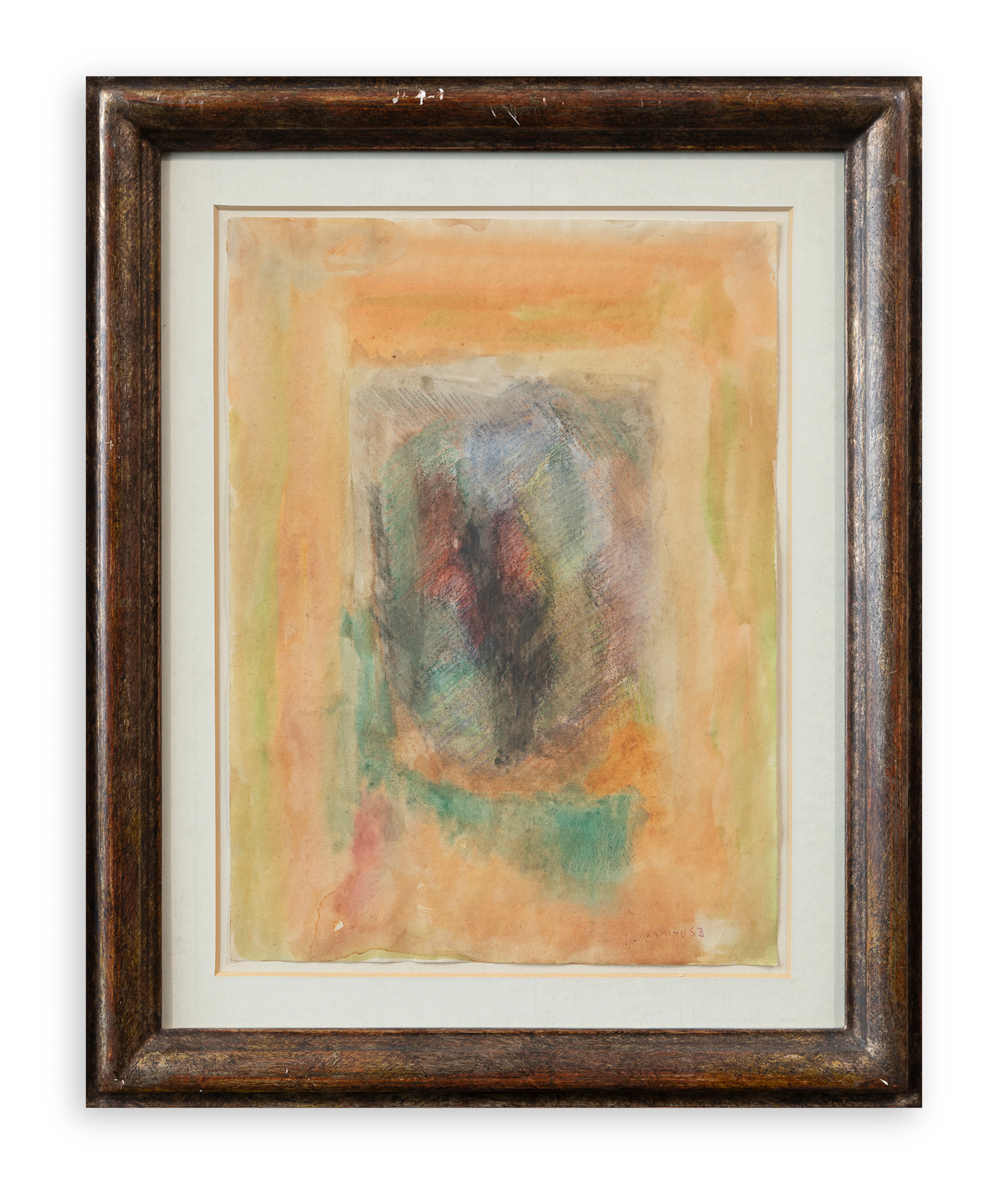 PIERLUIGI LAVAGNINO (1933-1999) - Senza Titolo, 1963