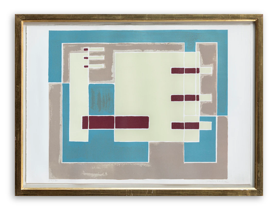 MARIO RADICE (1898-1987) - Senza Titolo, 1971