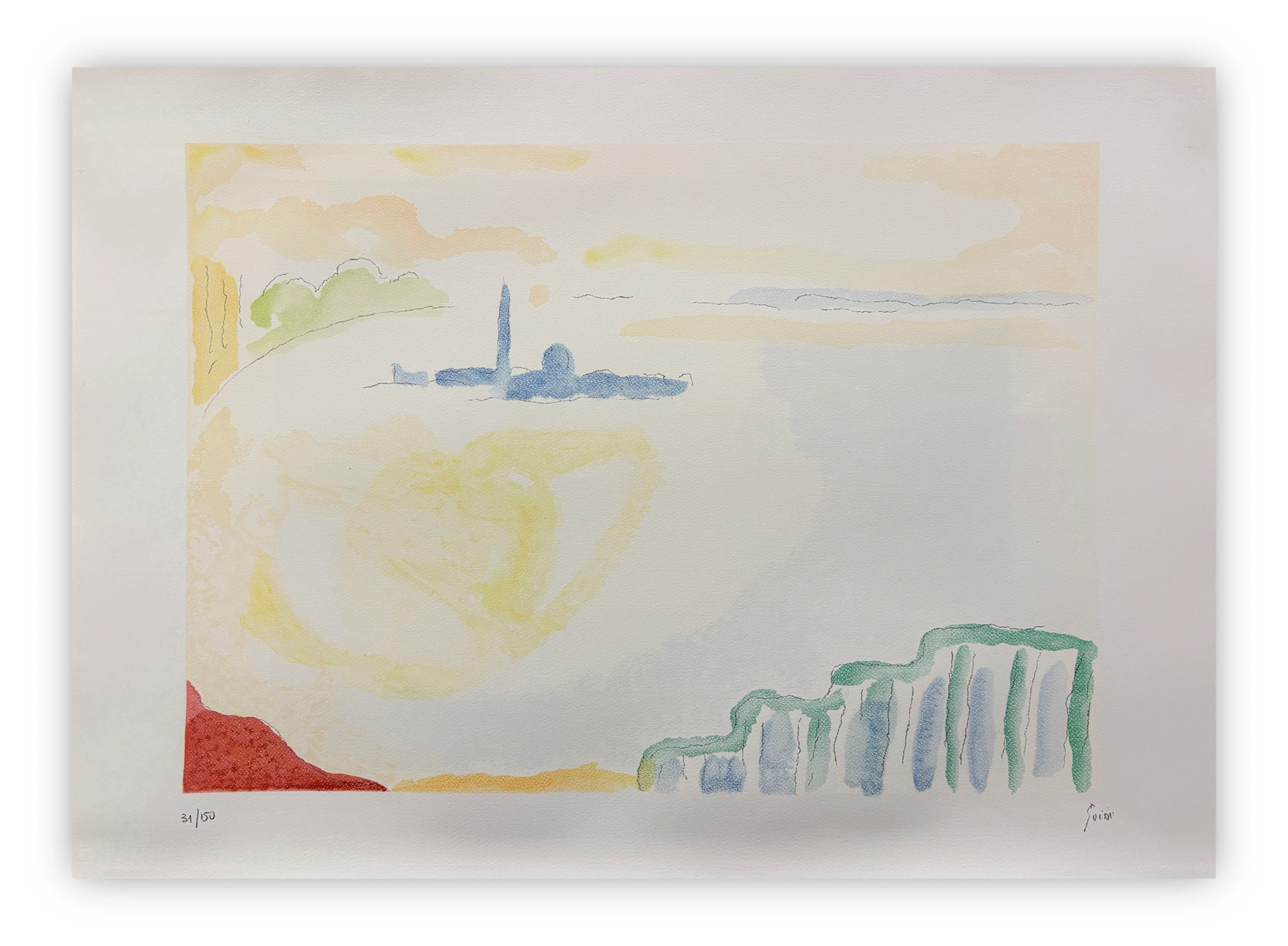 VIRGILIO GUIDI (1891-1984) - Senza Titolo