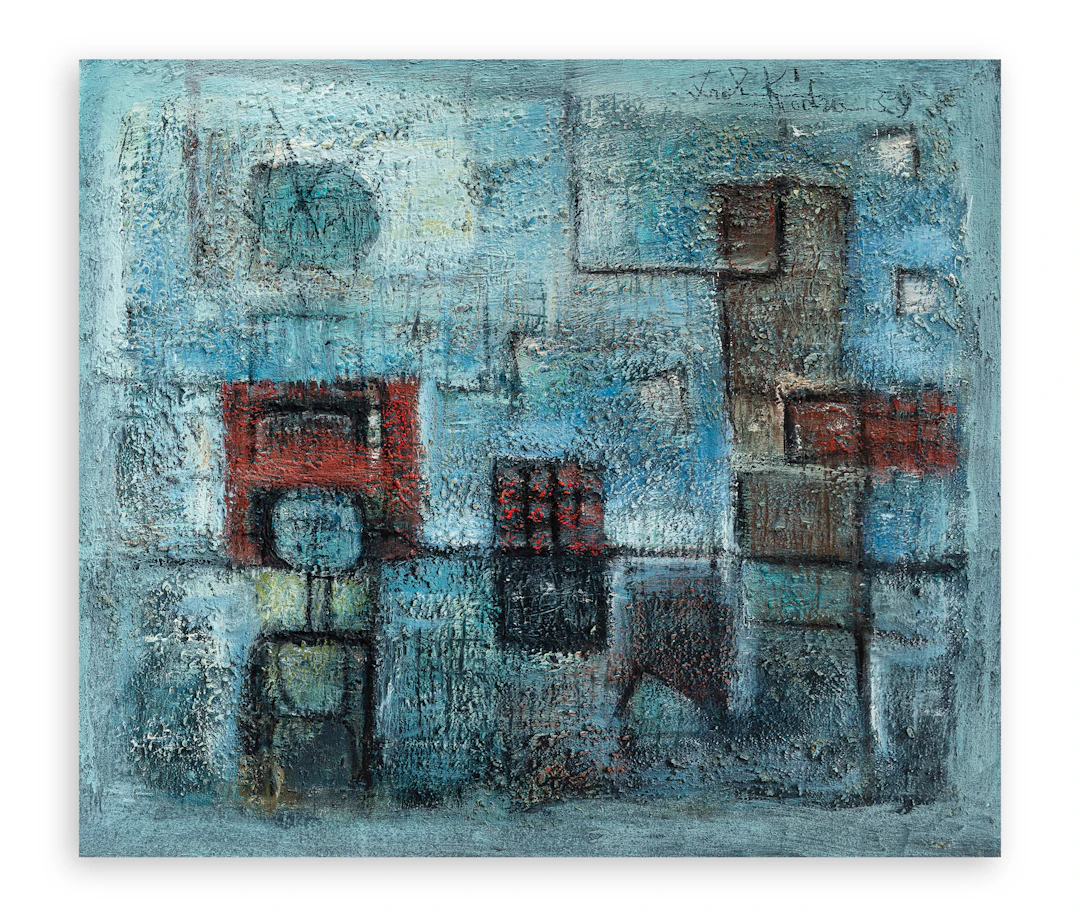 IBRAHIM KODRA (1918-2006) - Senza Titolo, 1959