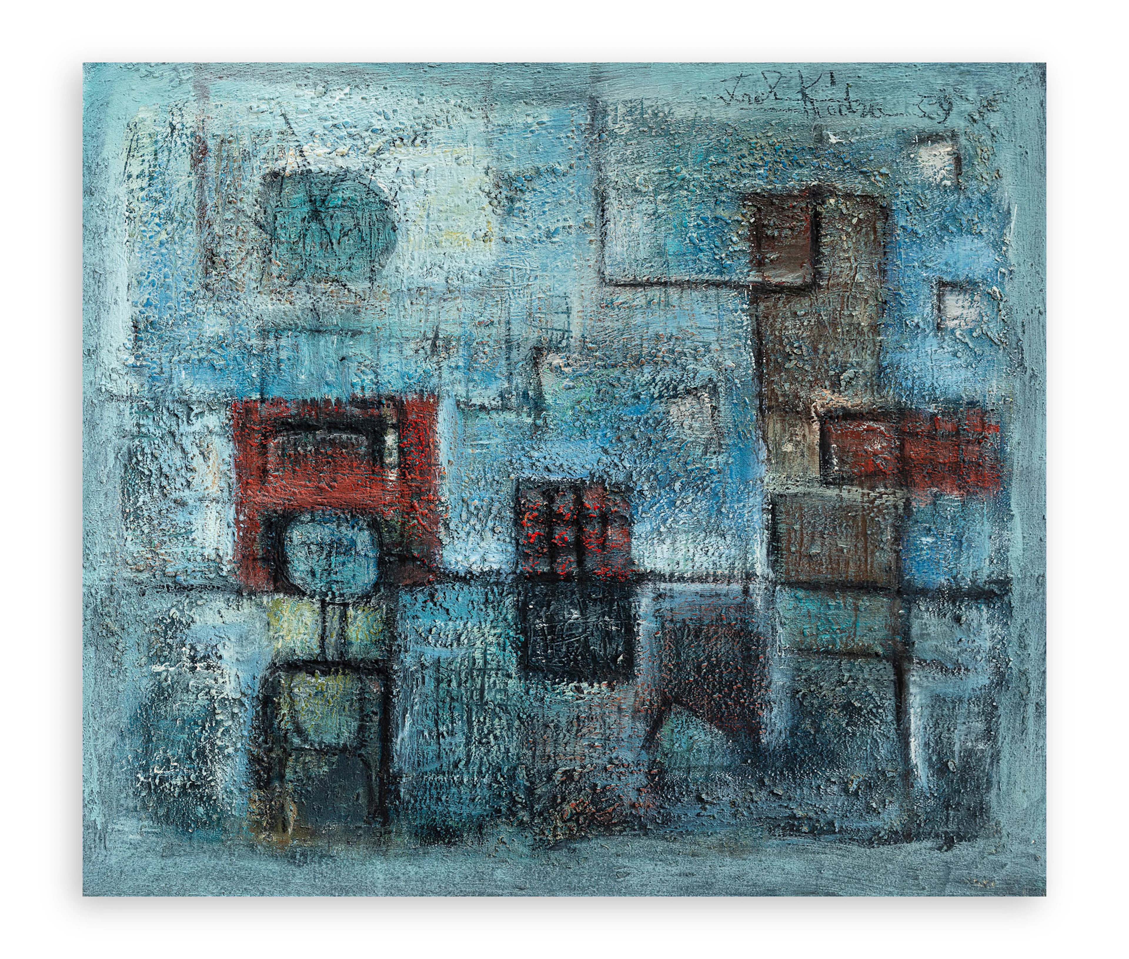 IBRAHIM KODRA (1918-2006) - Senza Titolo, 1959