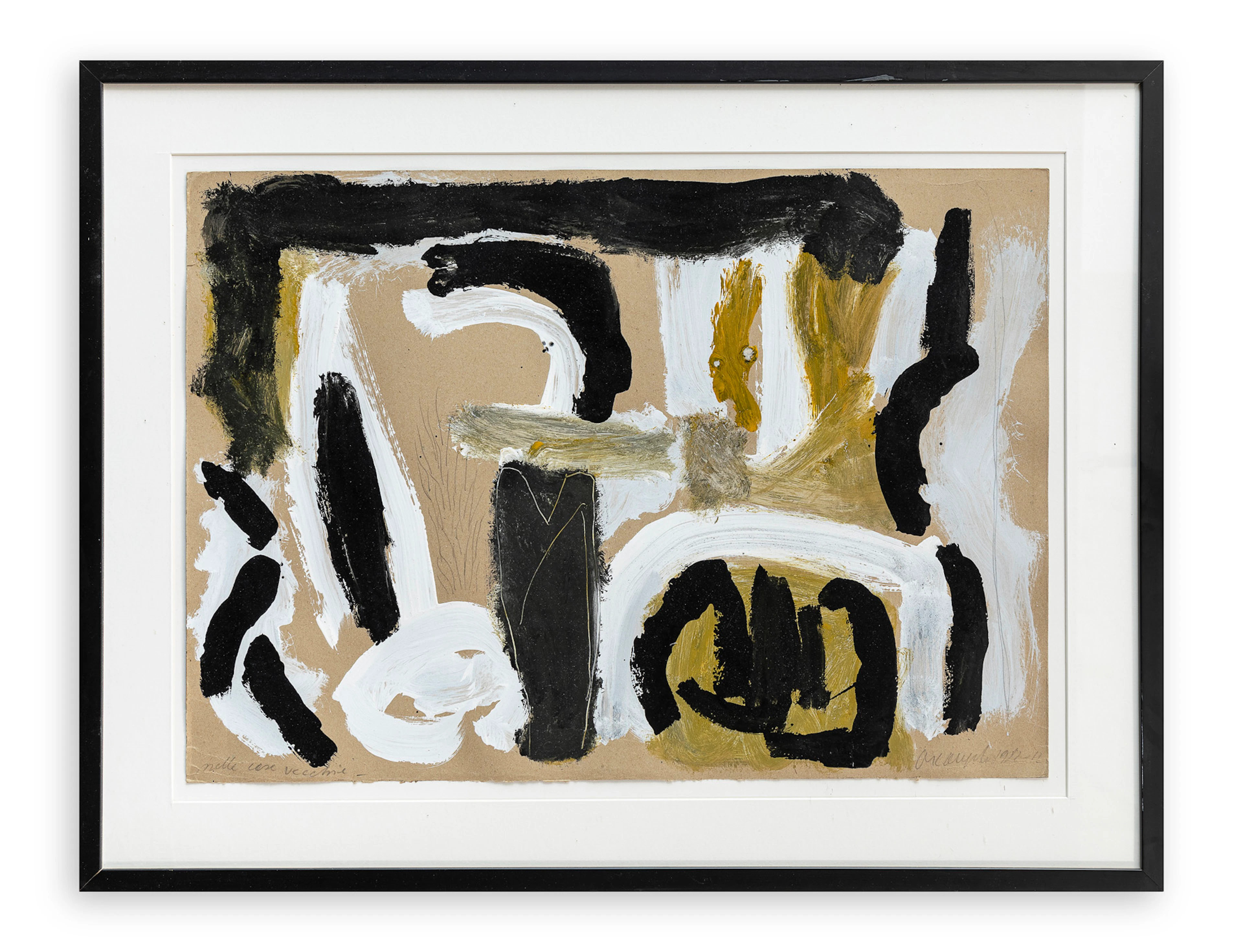 AUTORE INDECIFRATO - Nelle case vecchie, 1982