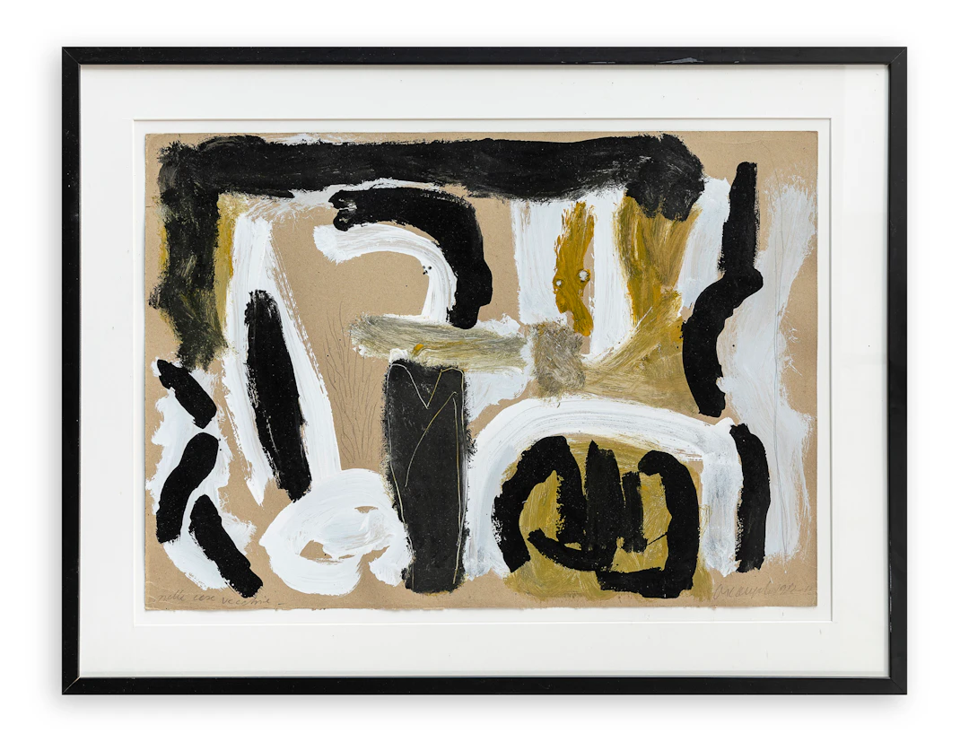 AUTORE INDECIFRATO - Nelle case vecchie, 1982
