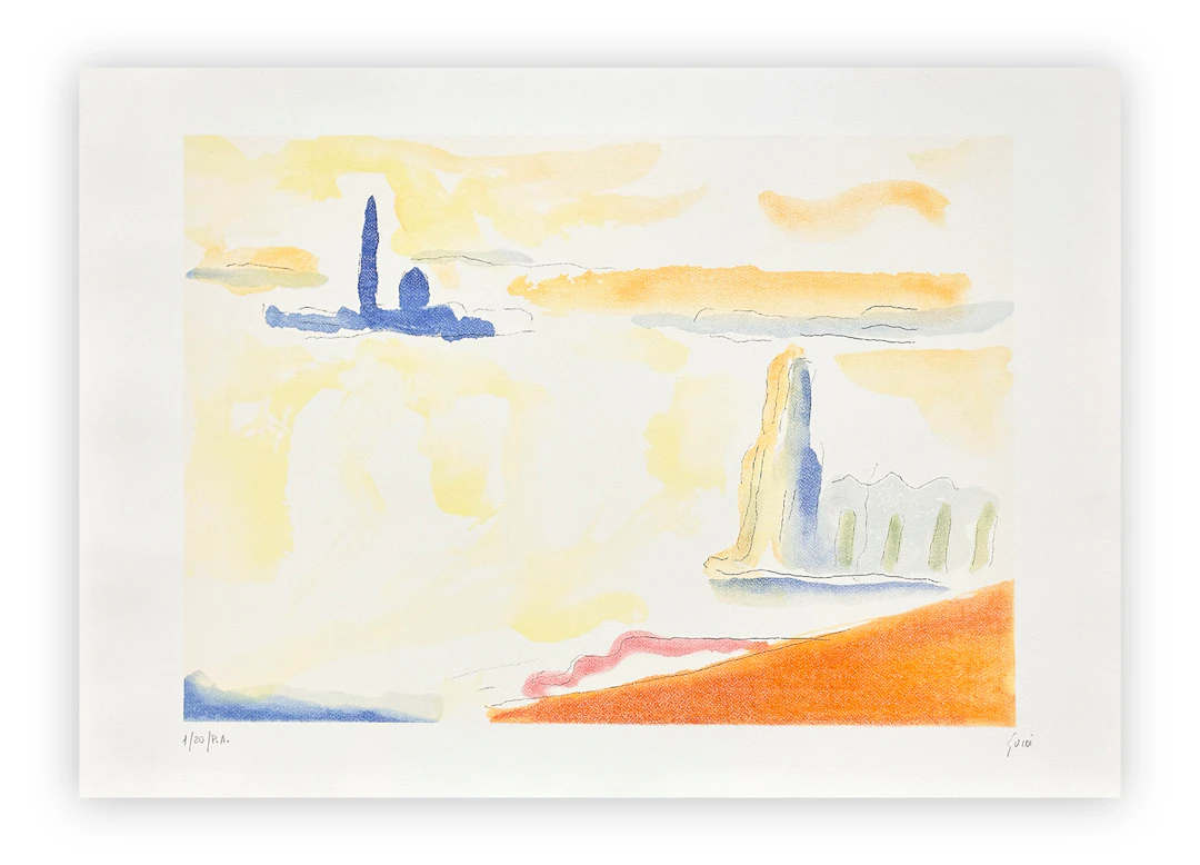 VIRGILIO GUIDI (1891-1984) - Senza Titolo