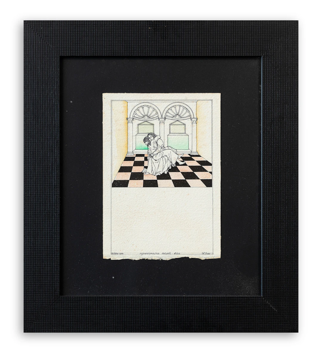 LUCIO DEL PEZZO (1933-2020) - Hypnerotomachia Poliphili: Studio, 1984