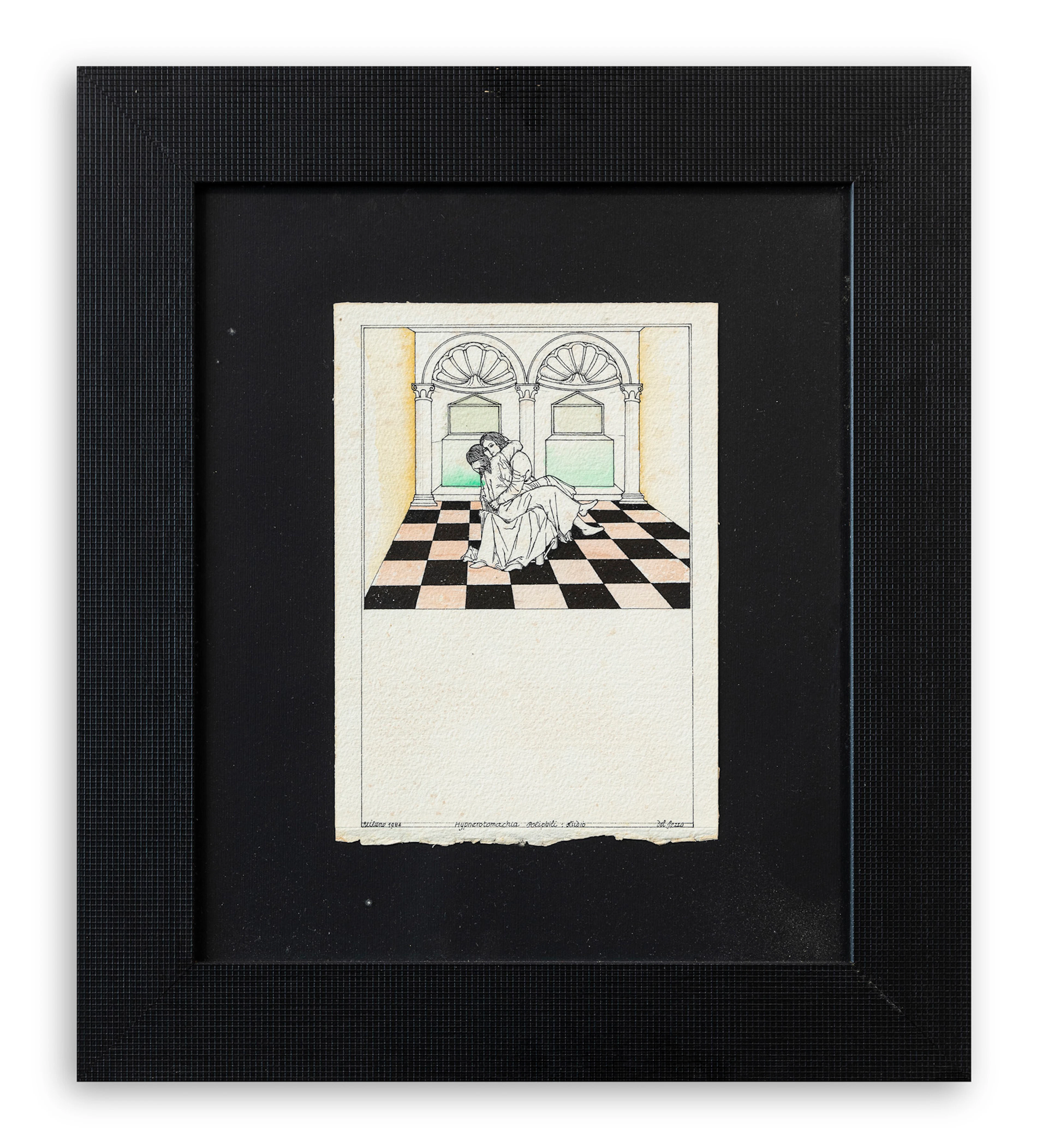 LUCIO DEL PEZZO (1933-2020) - Hypnerotomachia Poliphili: Studio, 1984