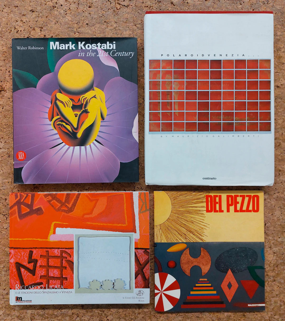 RICCARDO LICATA, LUCIO DEL PEZZO, MARK KOSTABI E MAURIZIO GALIMBERTI