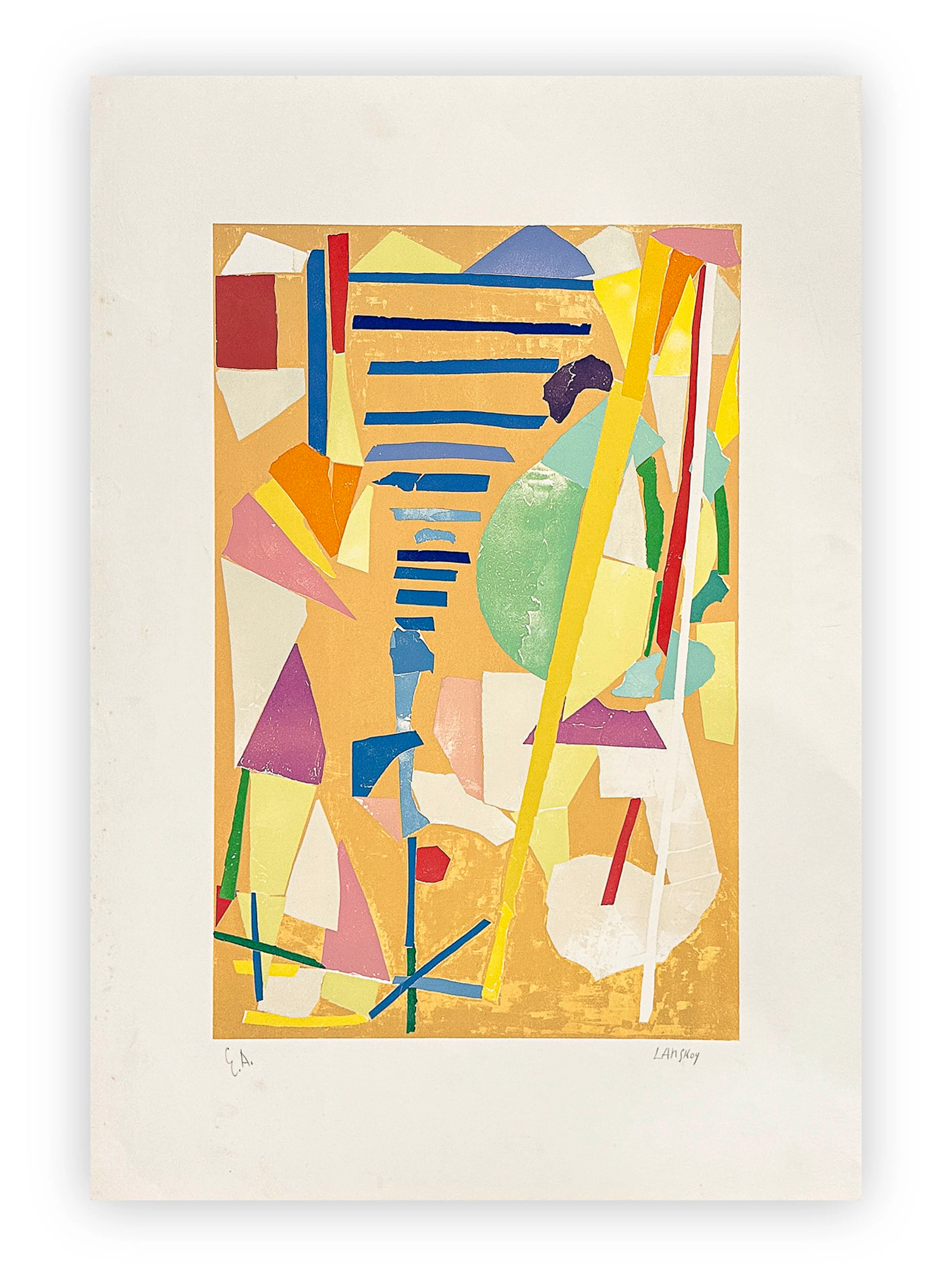 ANDRÉ LANSKOY (1902-1976) - Senza Titolo, 1974