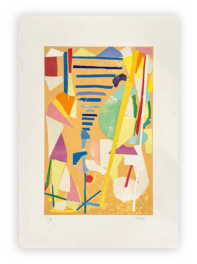 ANDRÉ LANSKOY (1902-1976) - Senza Titolo, 1974