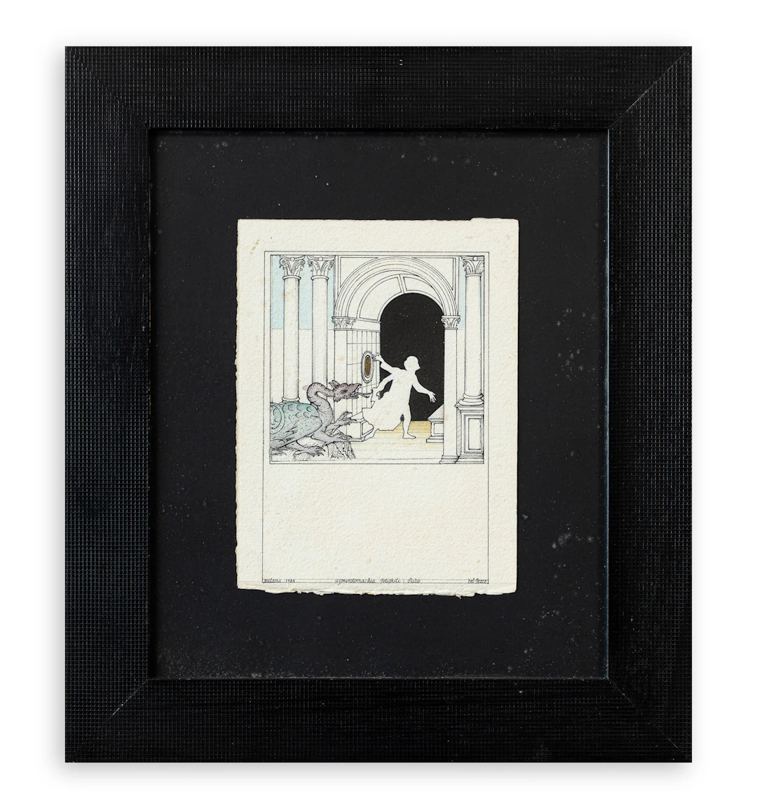 LUCIO DEL PEZZO (1933-2020) - Hypnerotomachia Poliphili: Studio, 1984
