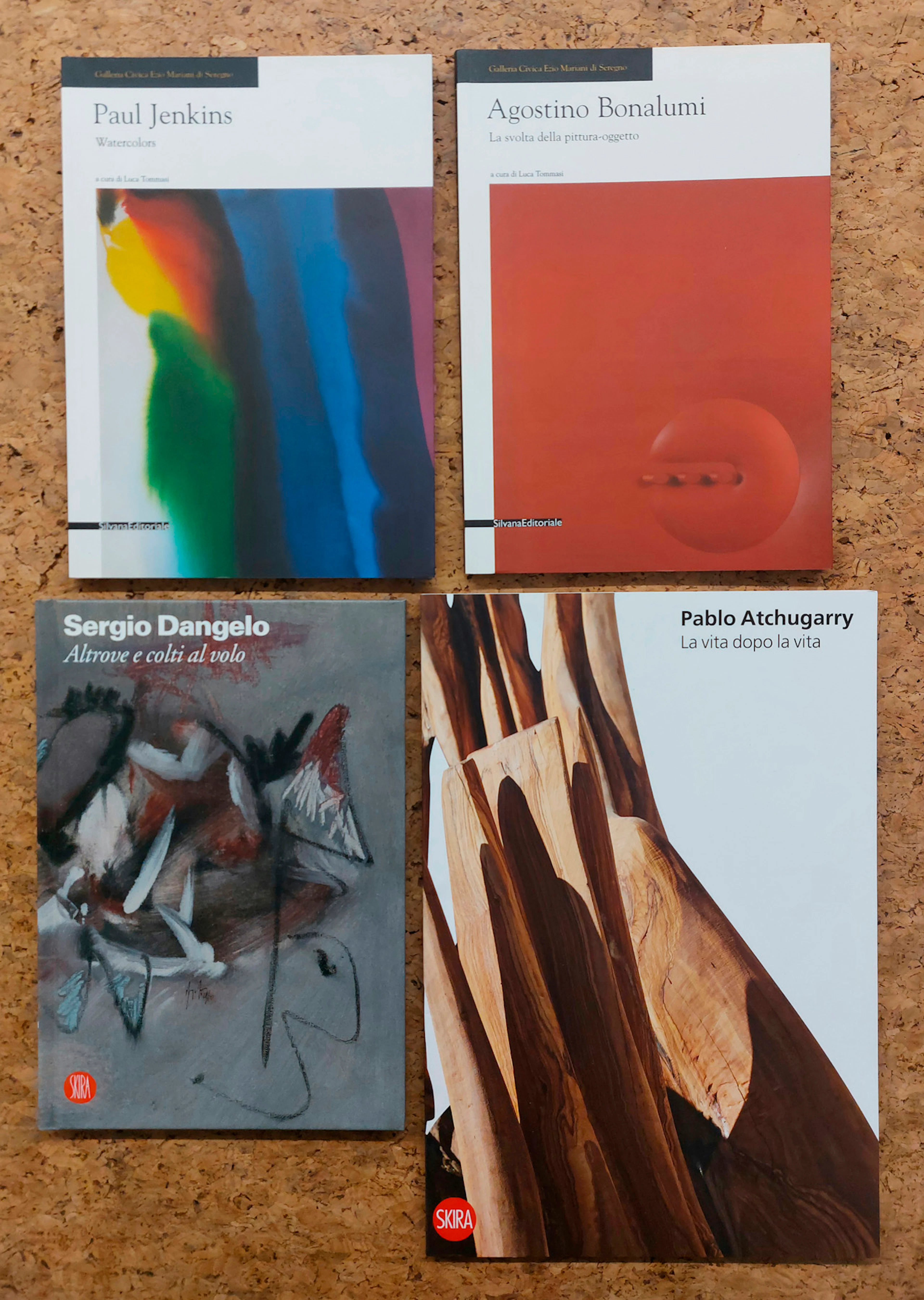 PAUL JENKINS, AGOSTINO BONALUMI, SERGIO DANGELO E PABLO ATCHUGARRY