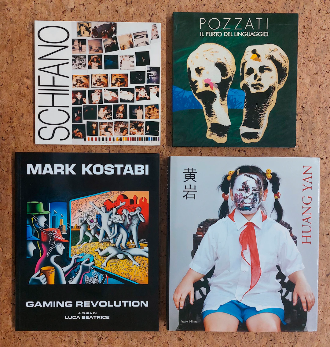 MARIO SCHIFANO, CONCETTO POZZATI, MARK KOSTABI E HUANG YAN - Lotto