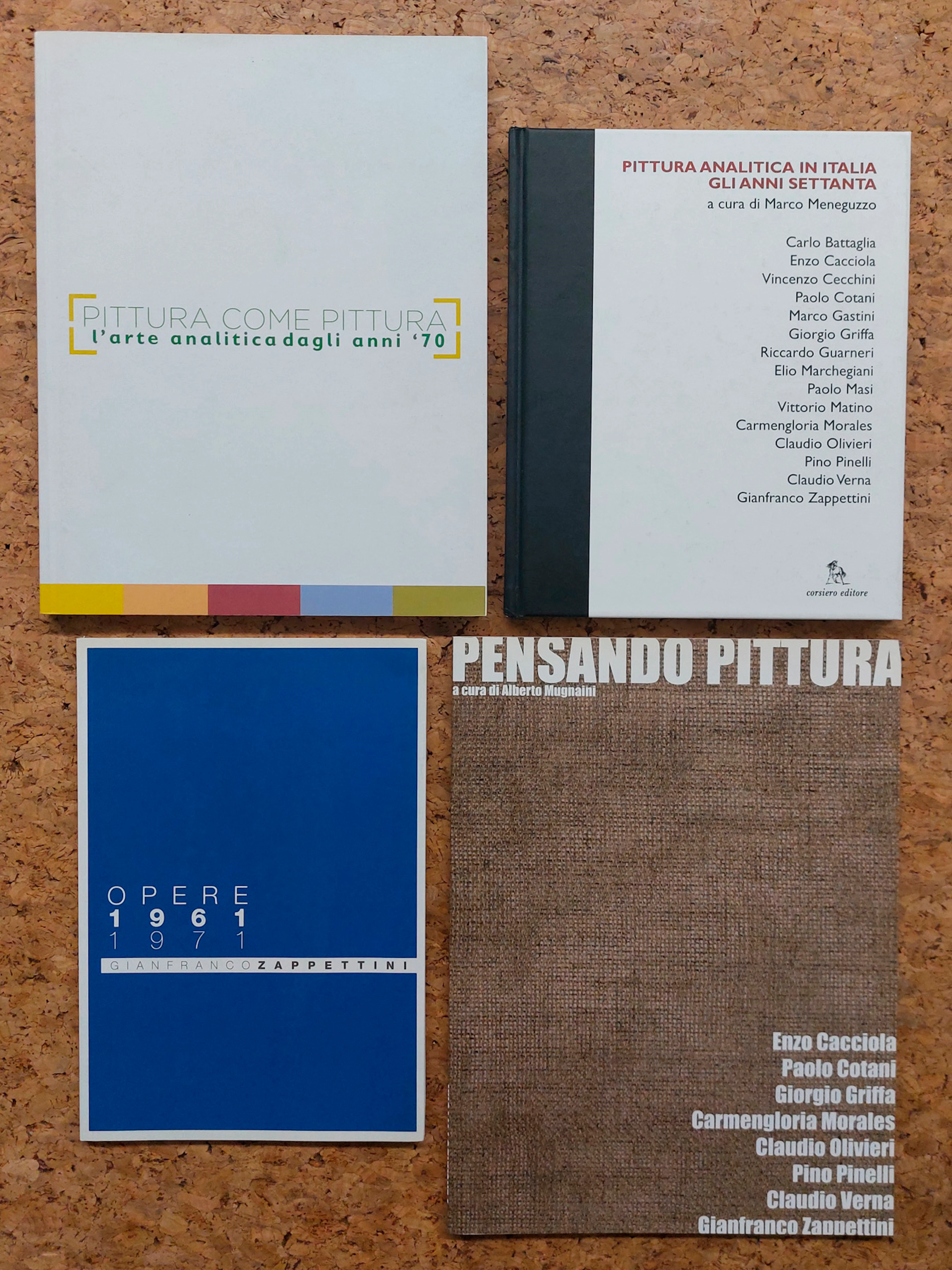 ARTE ANALITICA - Lotto unico di 4 cataloghi