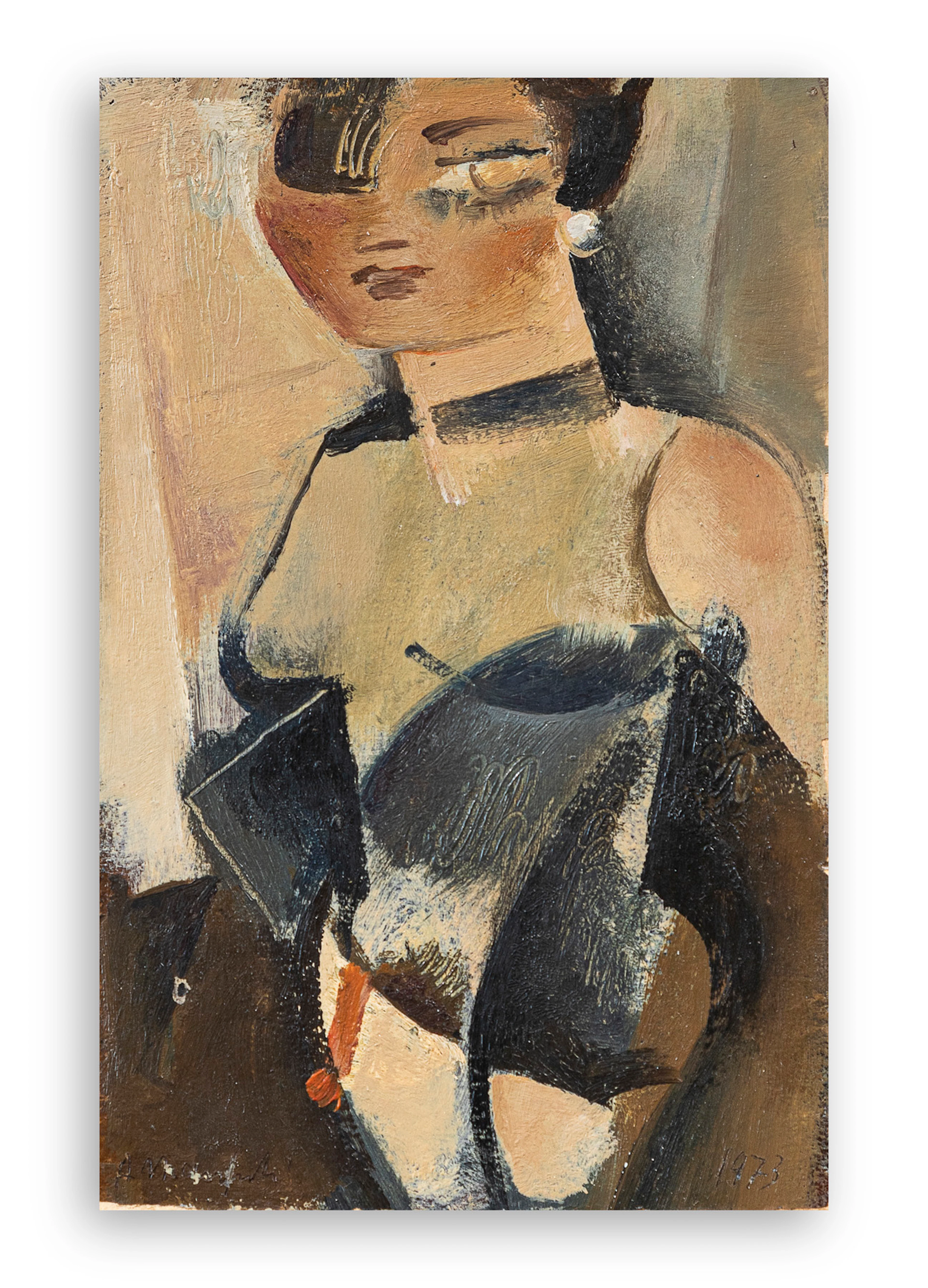 ALBERTO MANFREDI (1930-2001) - Senza Titolo, 1973