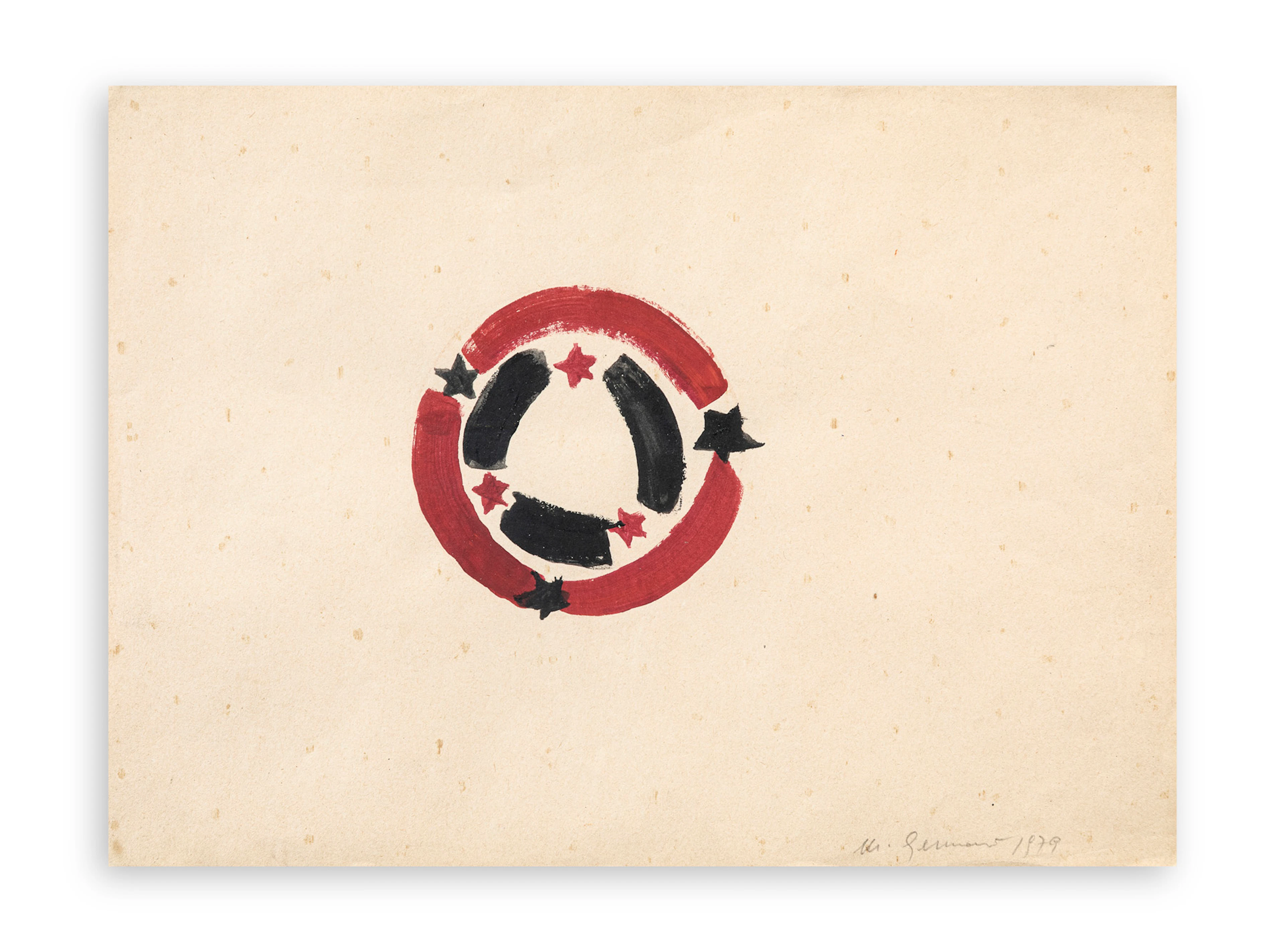 MIMMO GERMANÀ (1944-1992) - Senza Titolo, 1979