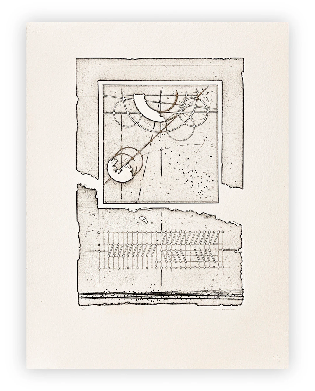 WALTER VALENTINI (1928-2022) - Le misure, il tempo, 1992