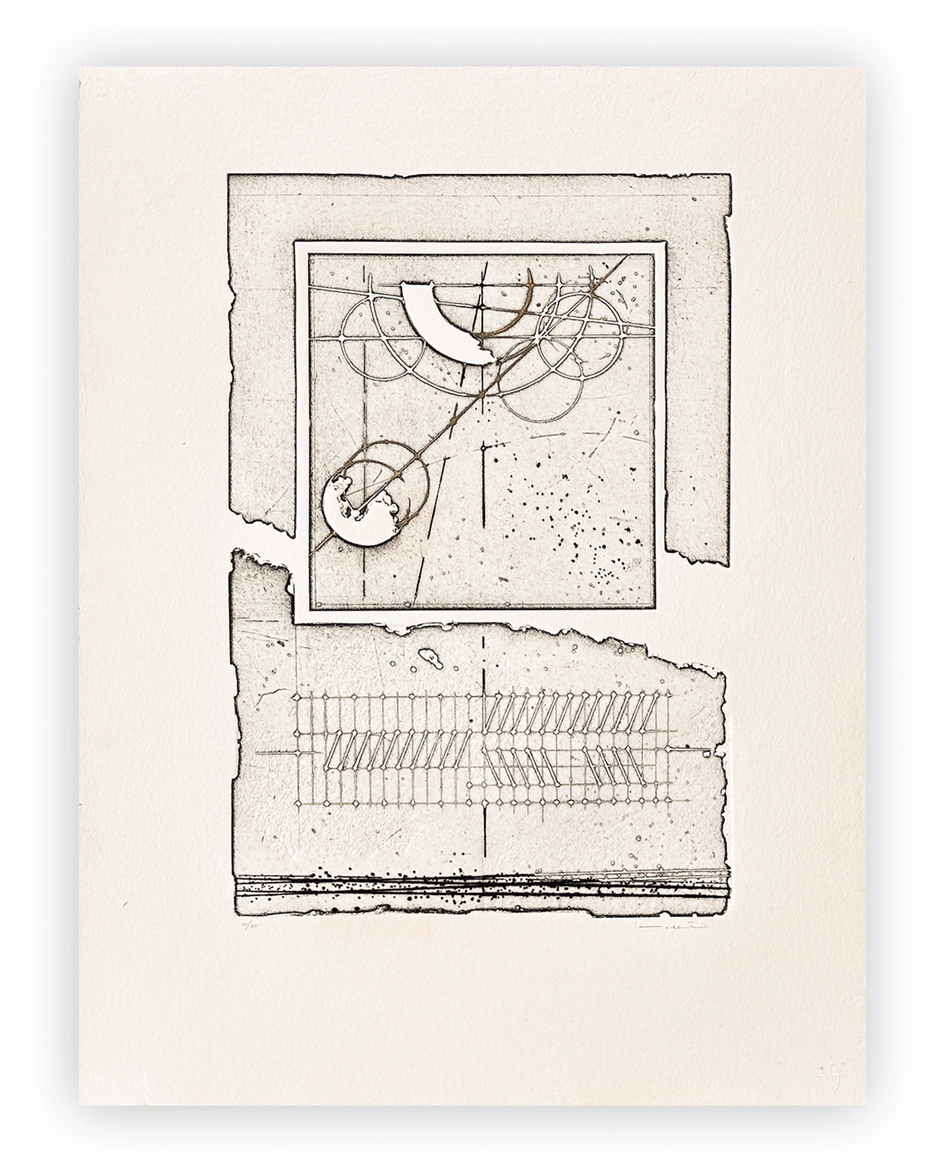 WALTER VALENTINI (1928-2022) - Le misure, il tempo, 1992