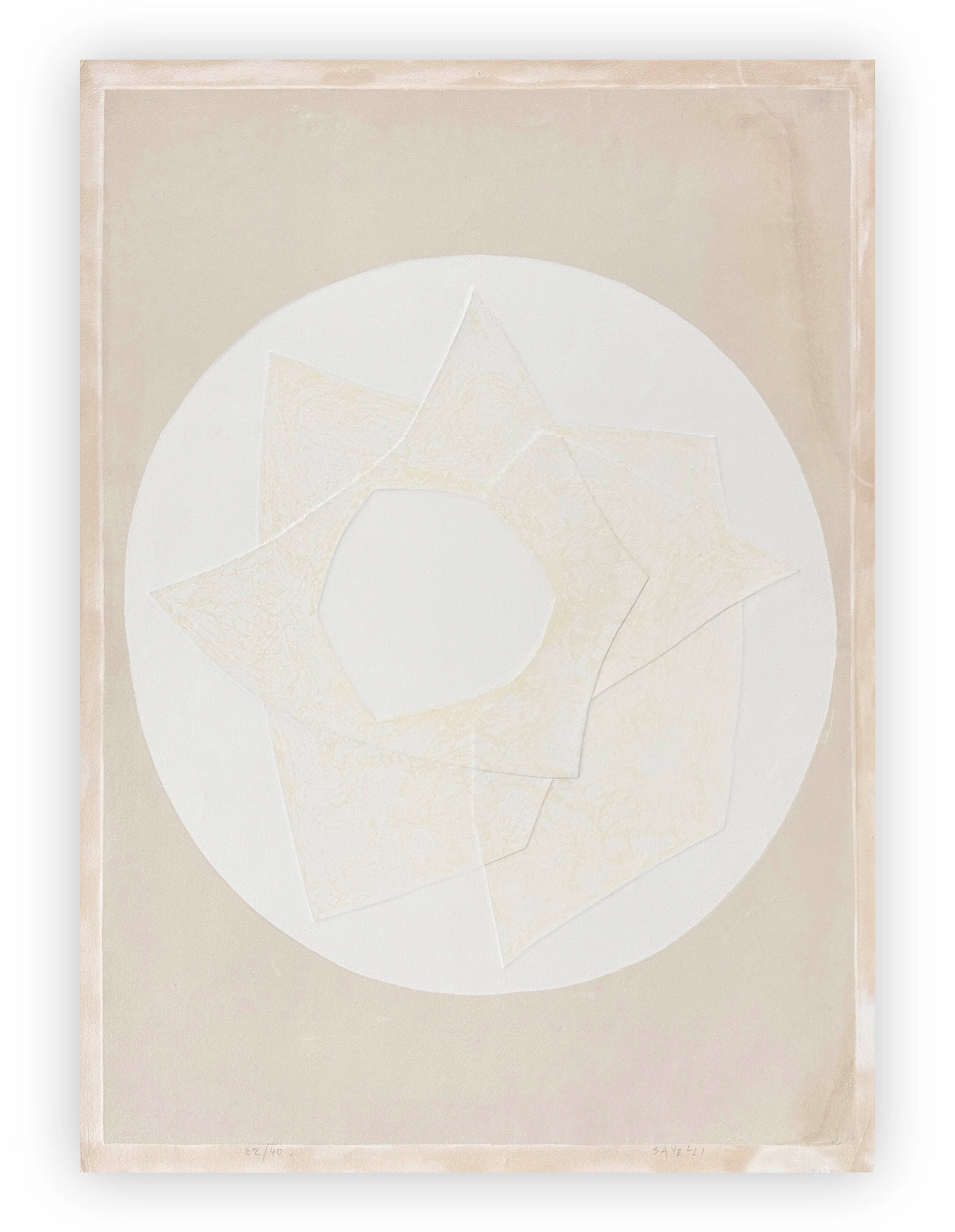 ANGELO SAVELLI (1911-1995) - Senza Titolo