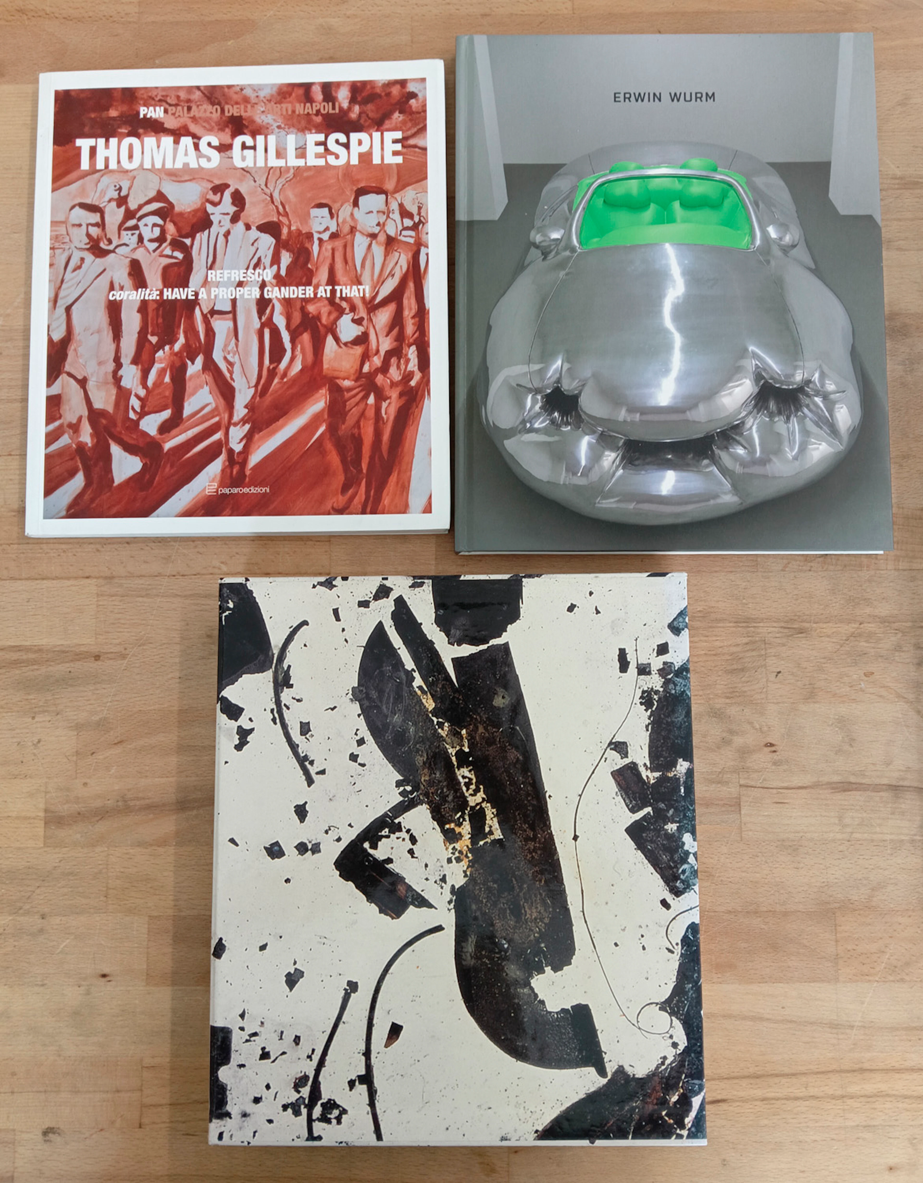 FERNANDEZ ARMAN, THOMAS GILLESPIE E ERWIN WURM - Lotto unico di 3 cataloghi