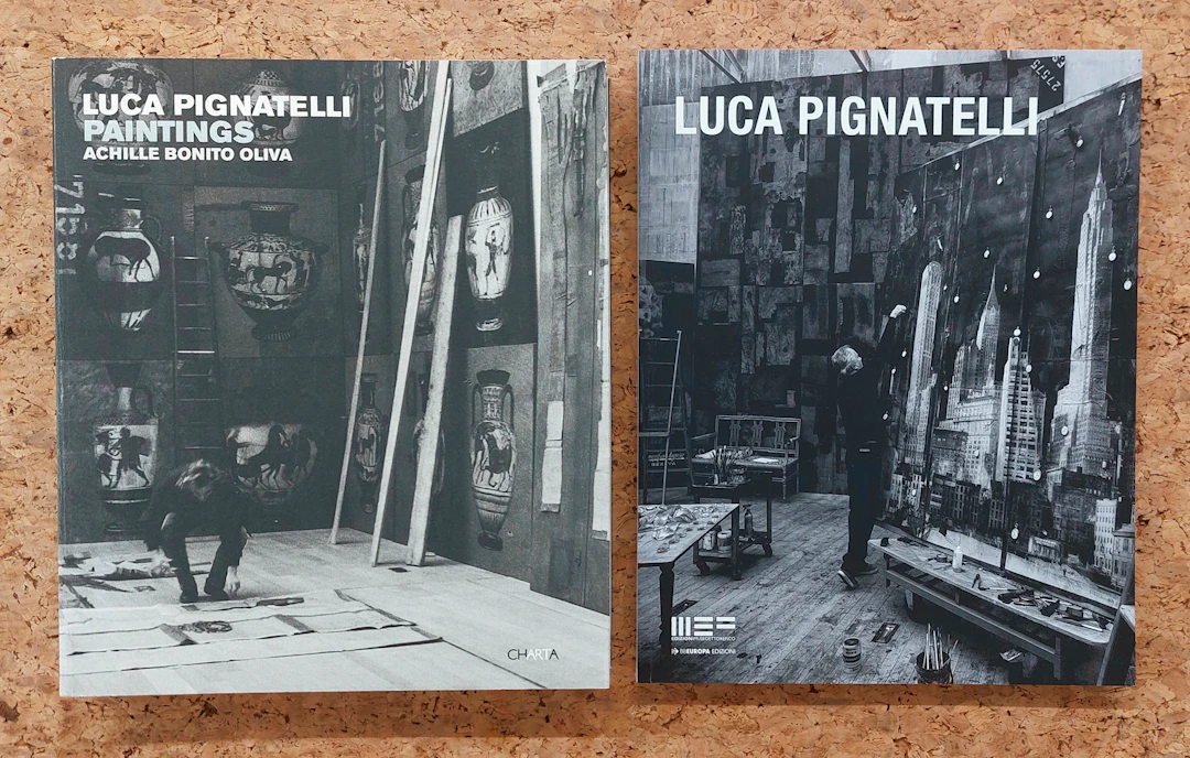 LUCA PIGNATELLI - Lotto unico di 2 cataloghi