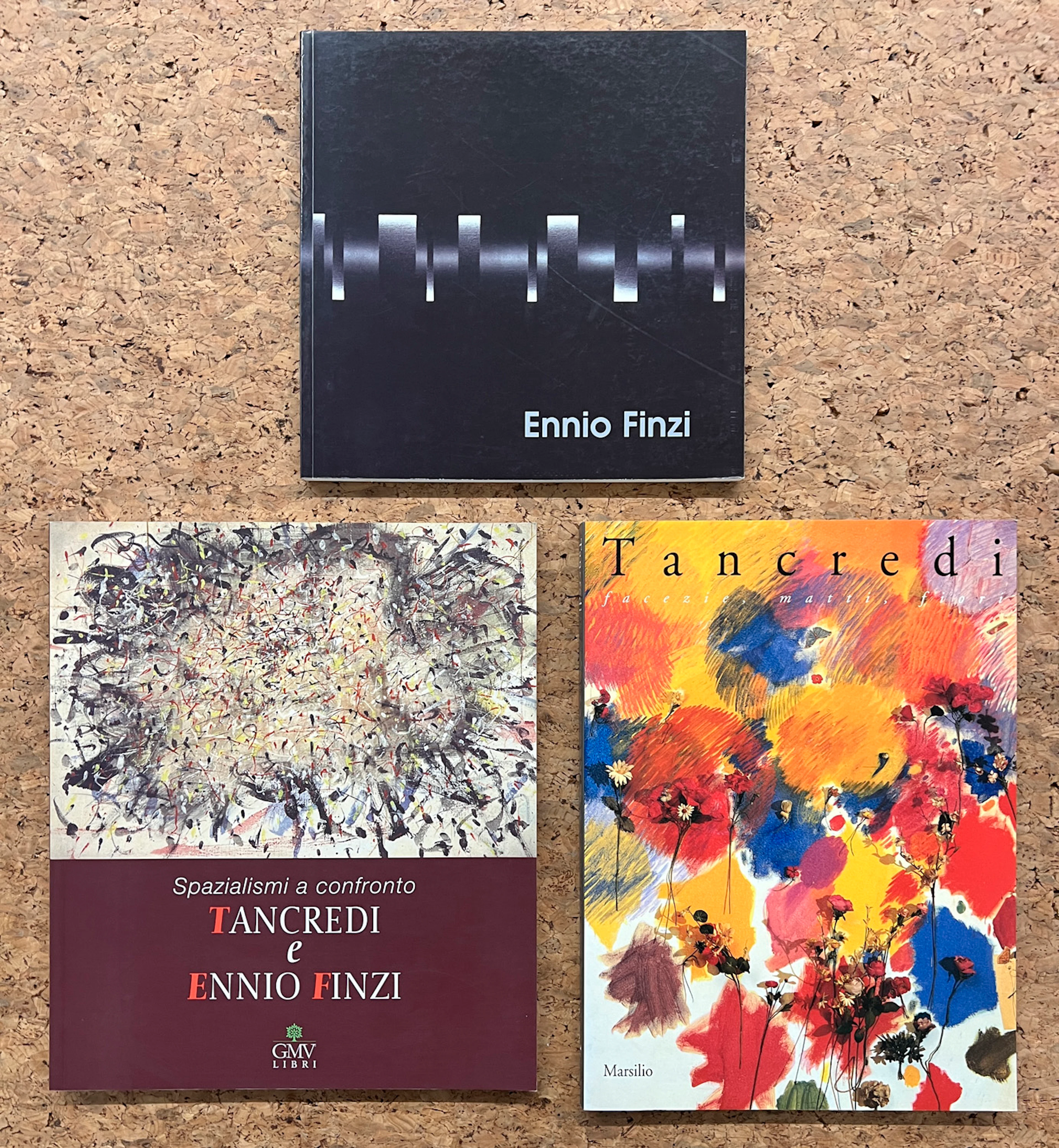 TANCREDI PARMEGGIANI E ENNIO FINZI - Lotto unico di 3 cataloghi