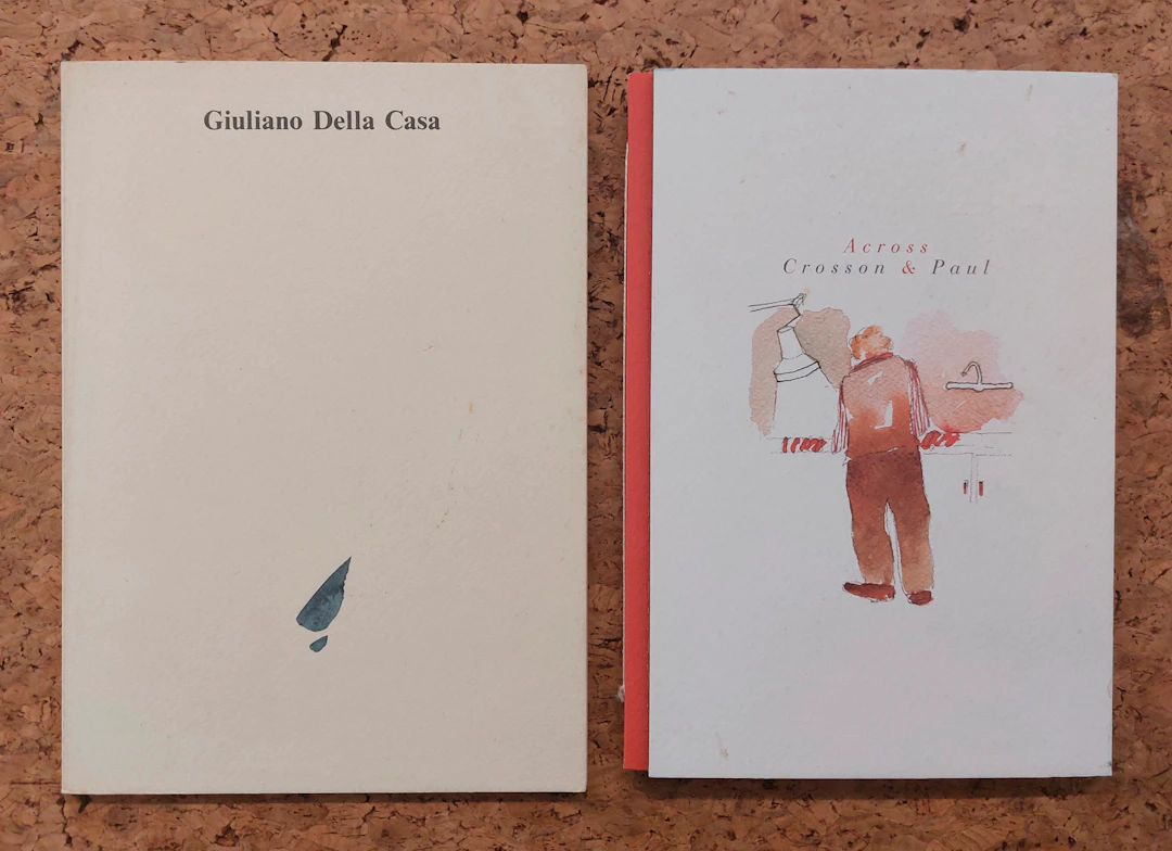 CATALOGHI CON DISEGNO (GIULIANO DELLA CASA) - Lotto unico di 2 cataloghi