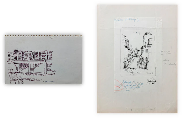 ORFEO TAMBURI (1910-1994) - Lotto unico di 2 opere