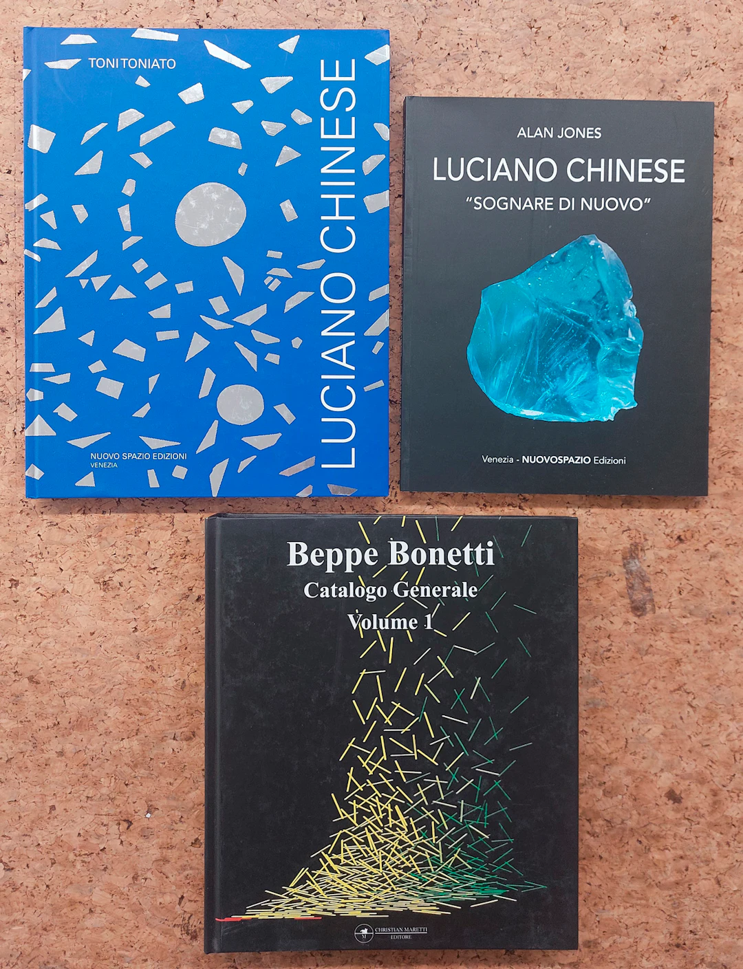 BEPPE BONETTI E LUCIANO CHINESE - Lotto unico di 3 cataloghi: