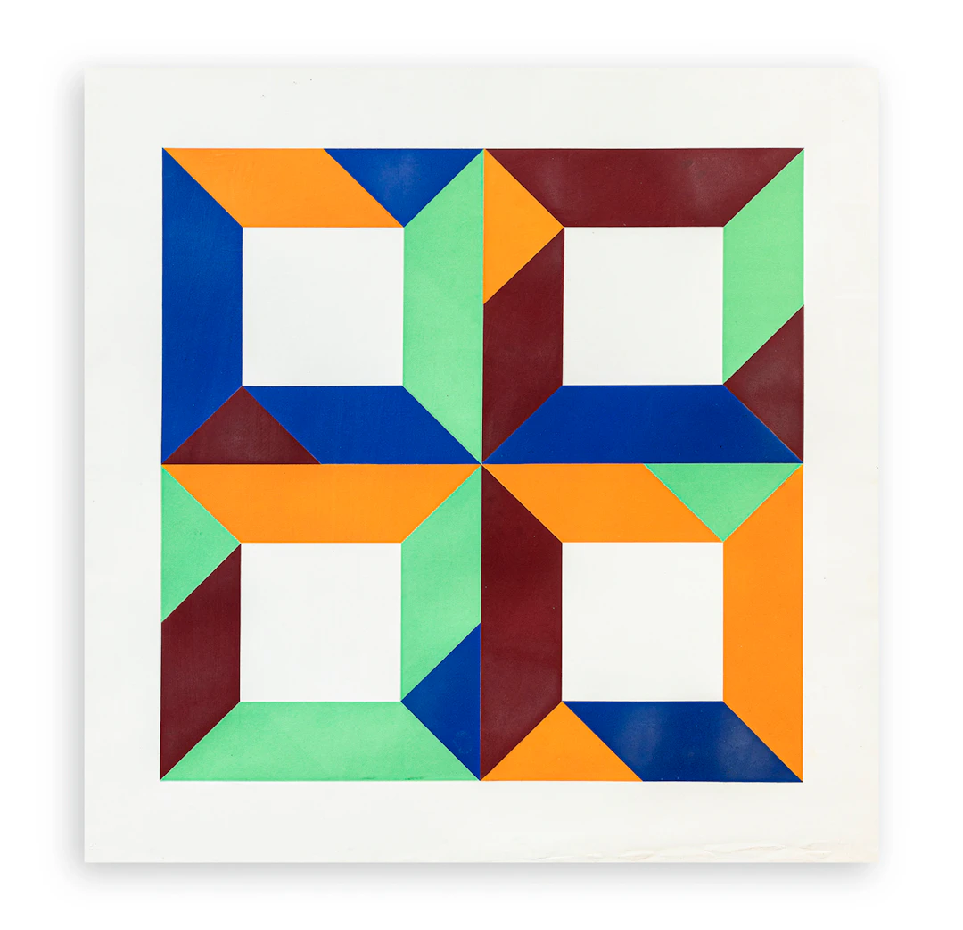 MAX BILL (1908-1994) - Senza Titolo (Presenza grafica), 1971