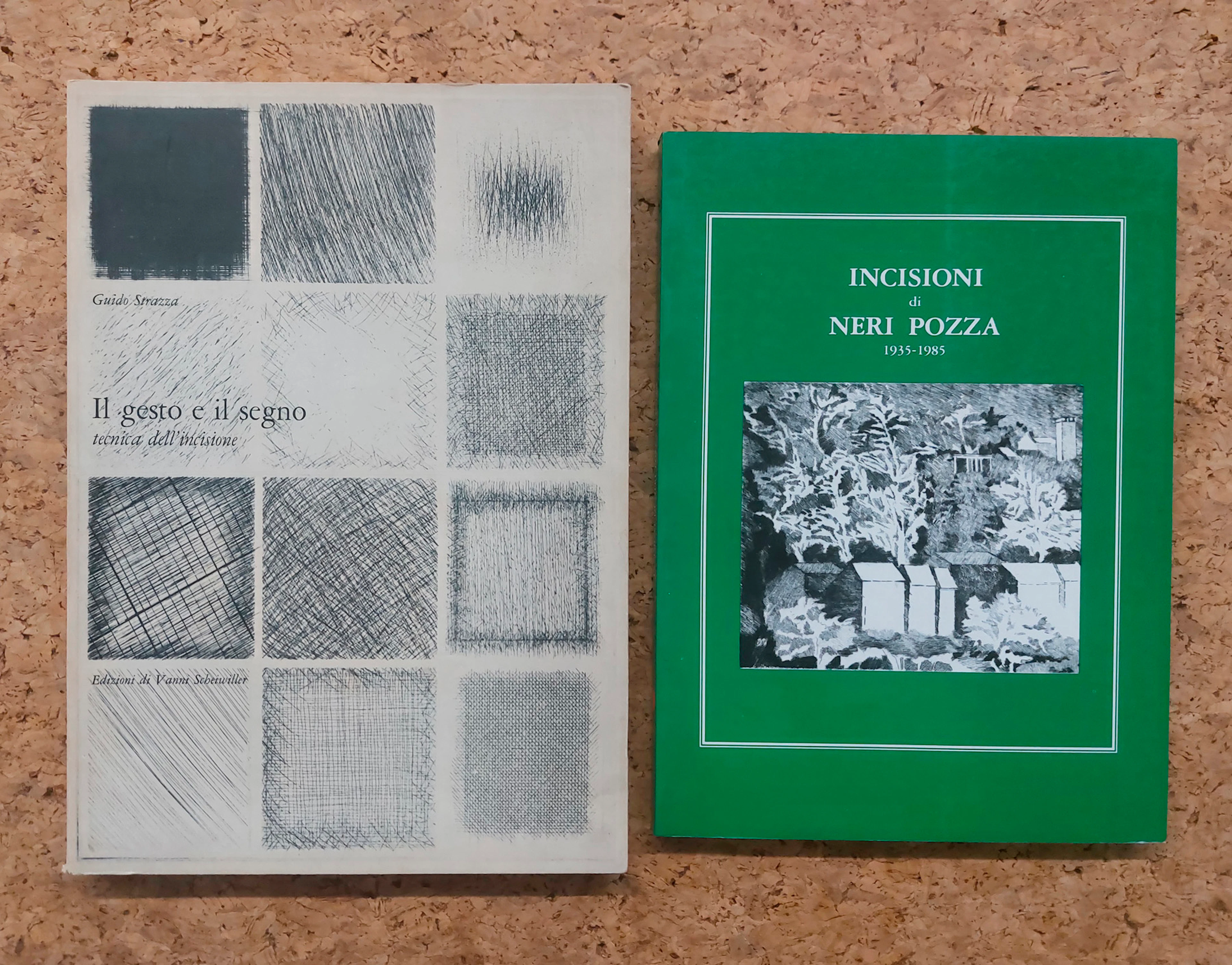 MONOGRAFIE DI ARTE GRAFICA (GUIDO STRAZZA E NERI POZZA) - Lotto unico