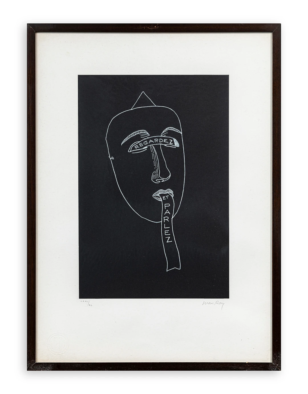 MAN RAY (1890-1976) - Maschere, 1970