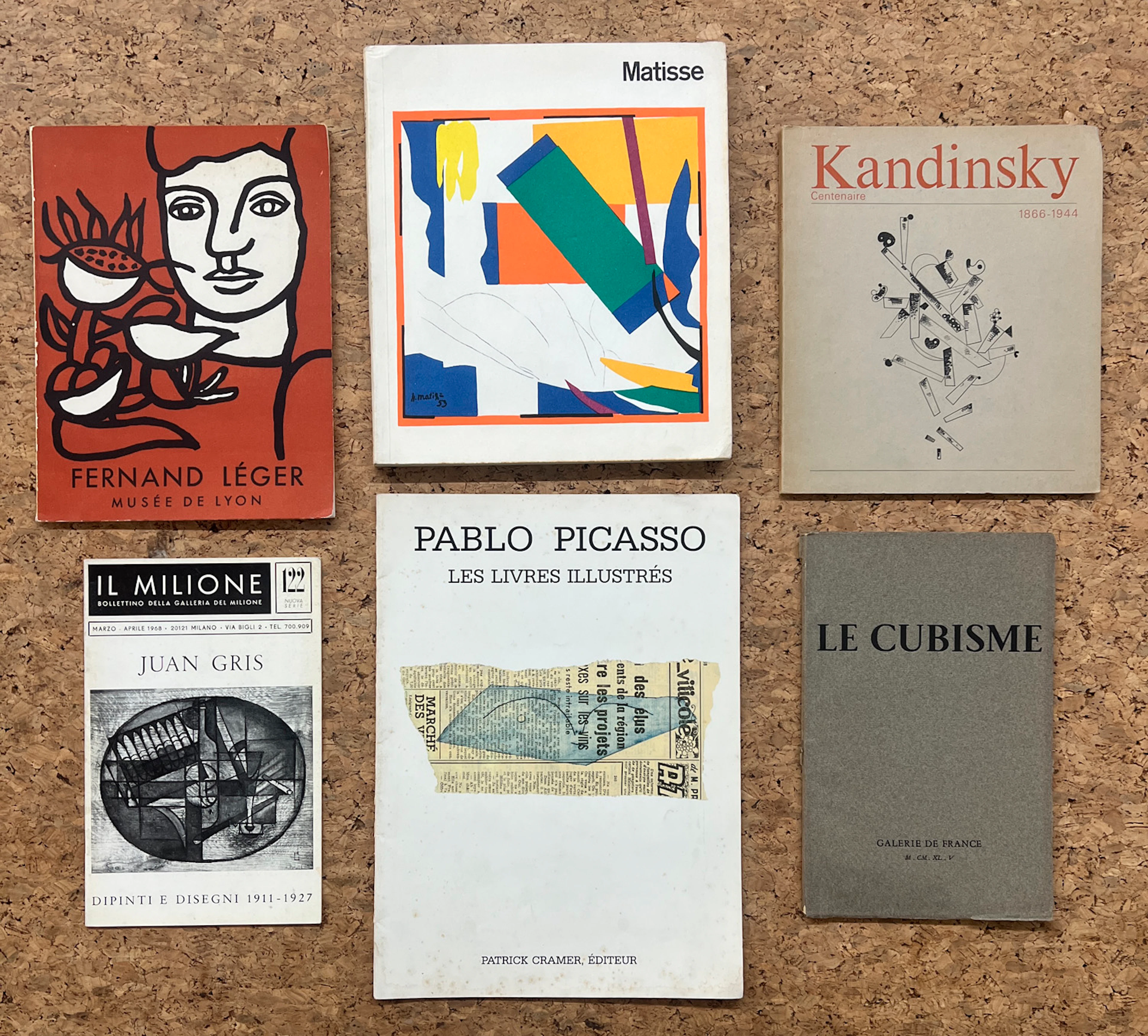 GRANDI MAESTRI DELLA STORIA DELL'ARTE - Lotto unico di 6 cataloghi