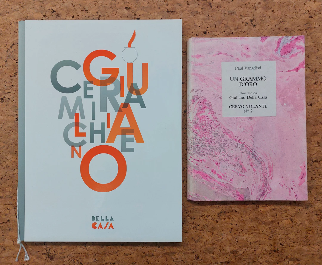 CATALOGHI AUTOGRAFATI (GIULIANO DELLA CASA) - Lotto unico di 2 cataloghi