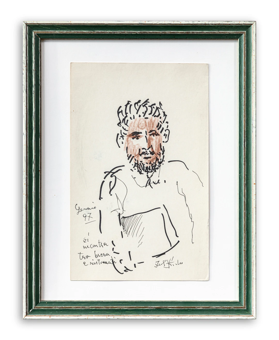 IBRAHIM KODRA (1918-2006) - Senza Titolo, 1997