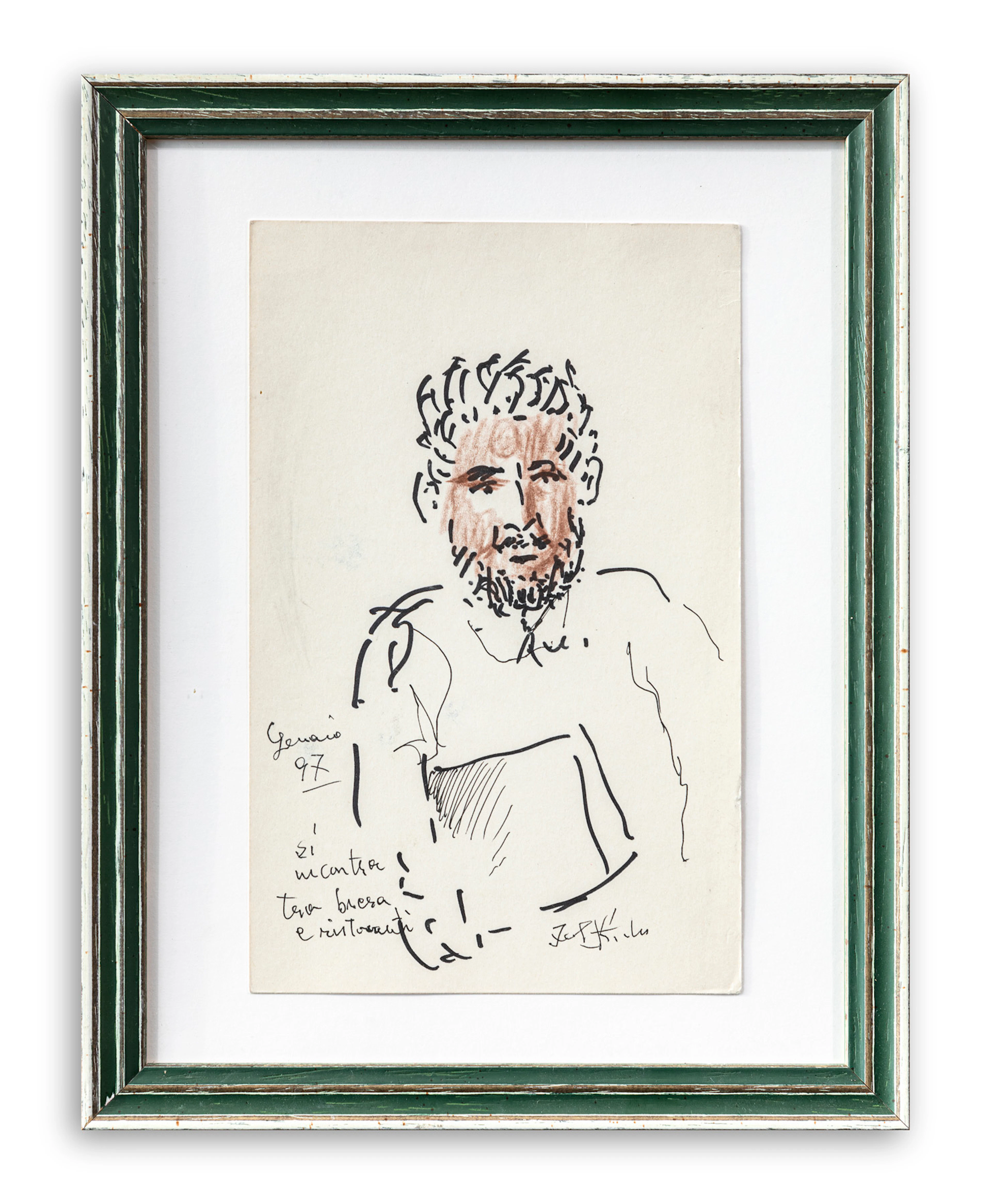 IBRAHIM KODRA (1918-2006) - Senza Titolo, 1997