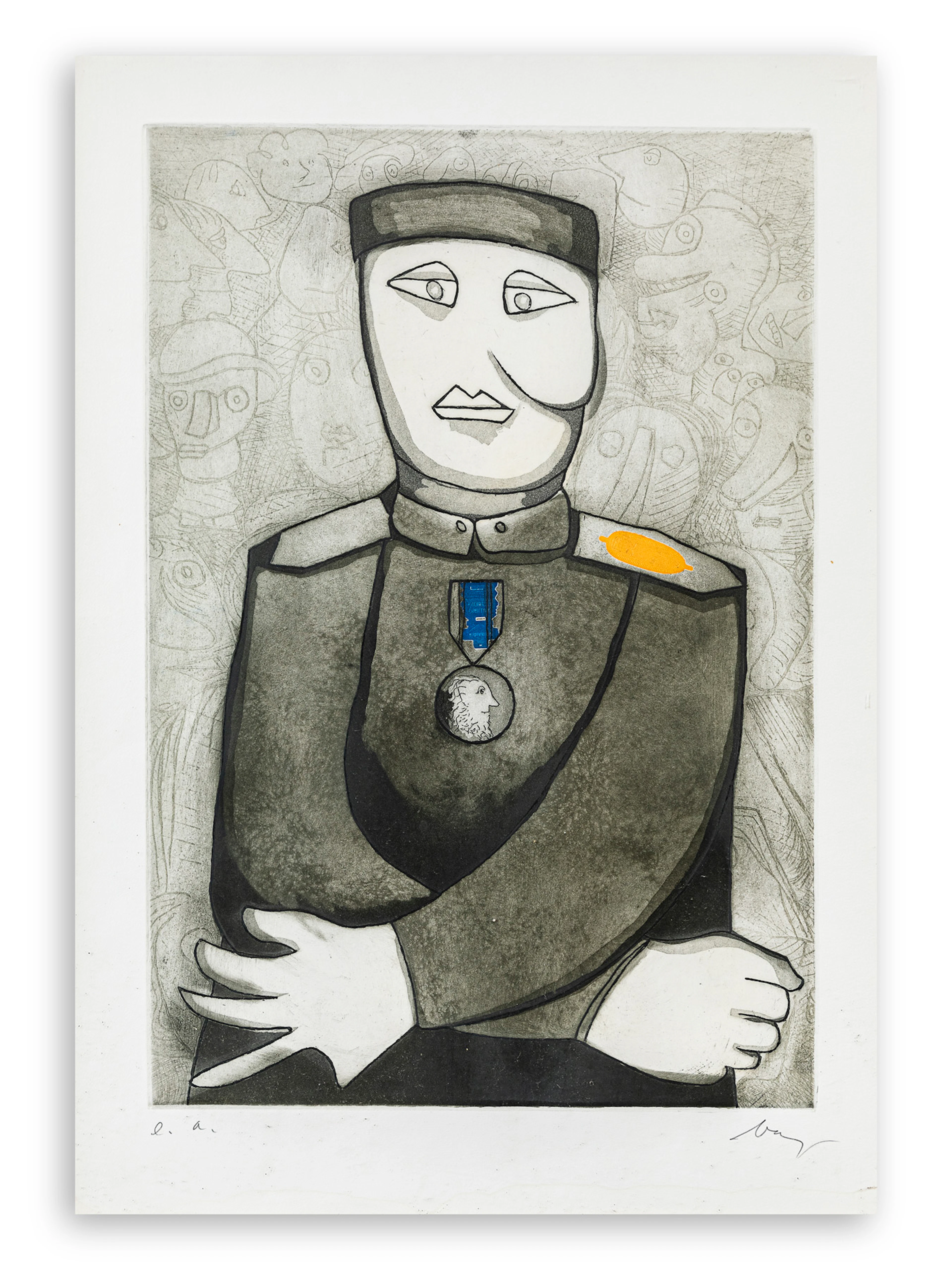 ENRICO BAJ (1927-2003) - Capopopolo 1981
