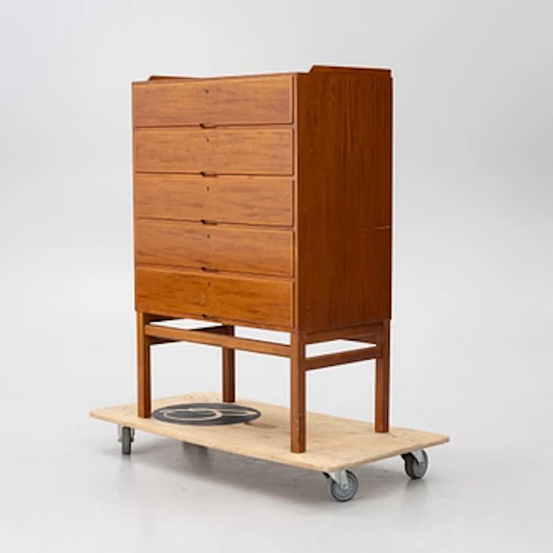 Axel Larsson, a chest of drawers, Bodafors, 1959.