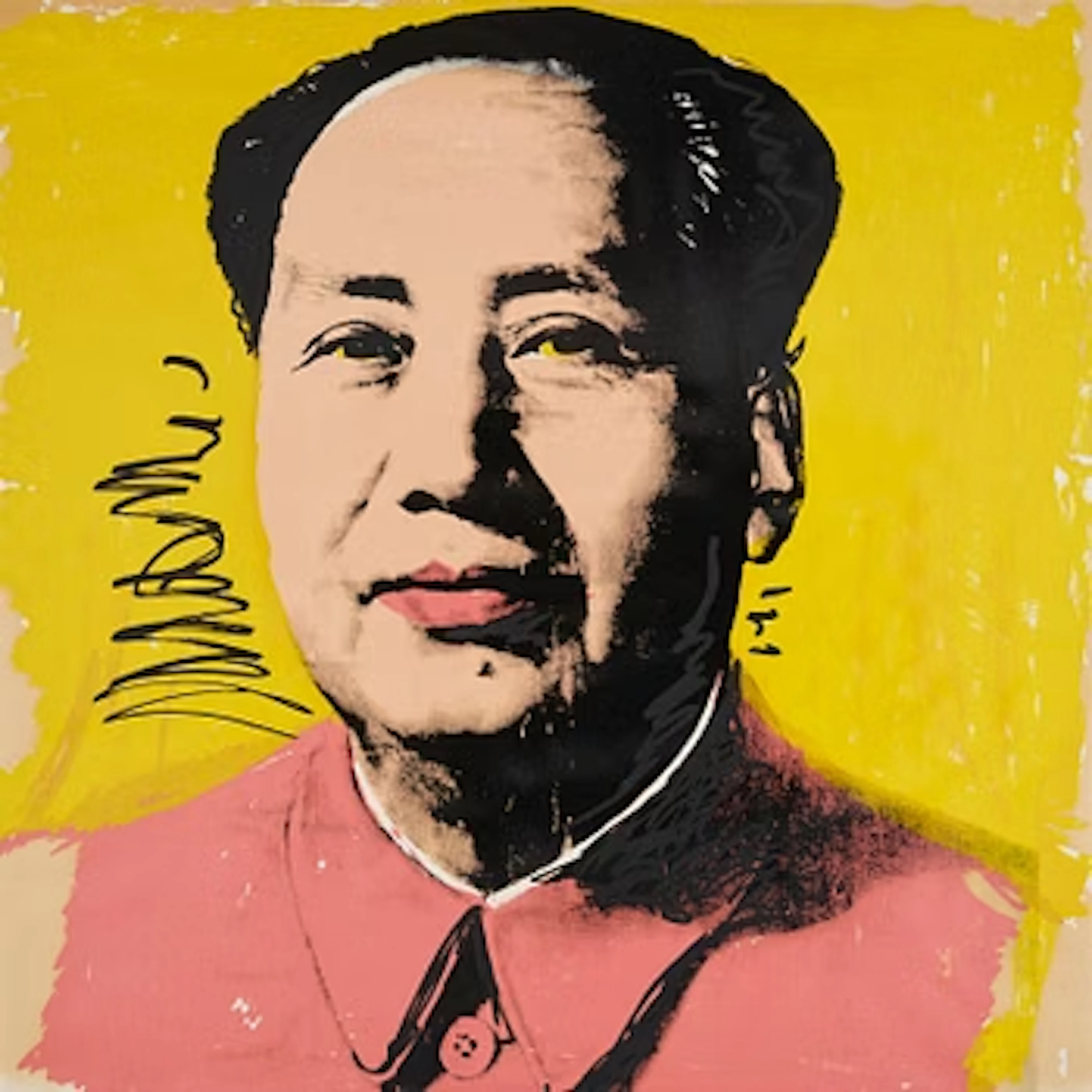 Andy Warhol, "Mao".