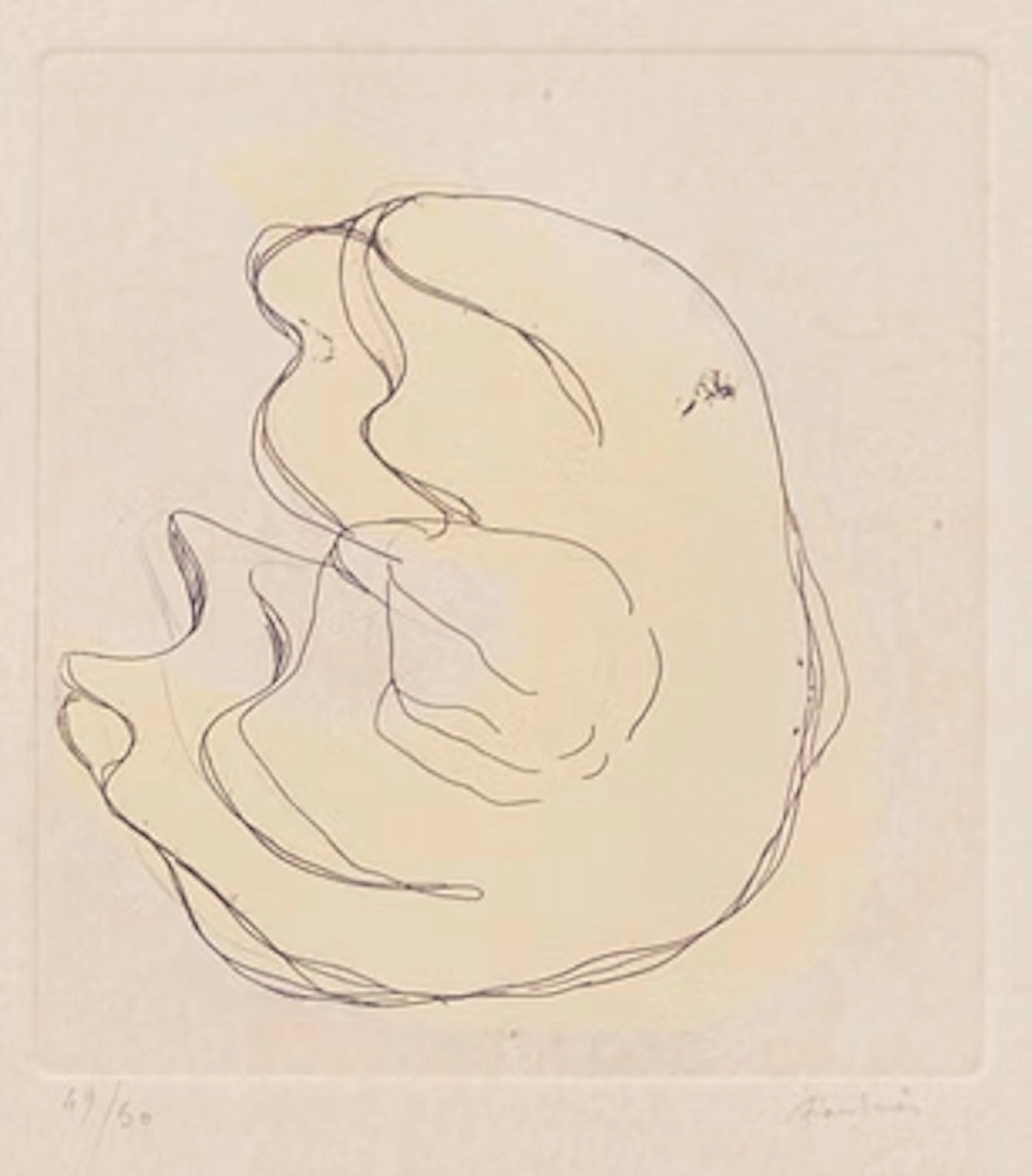 Jean Fautrier, Untitled.