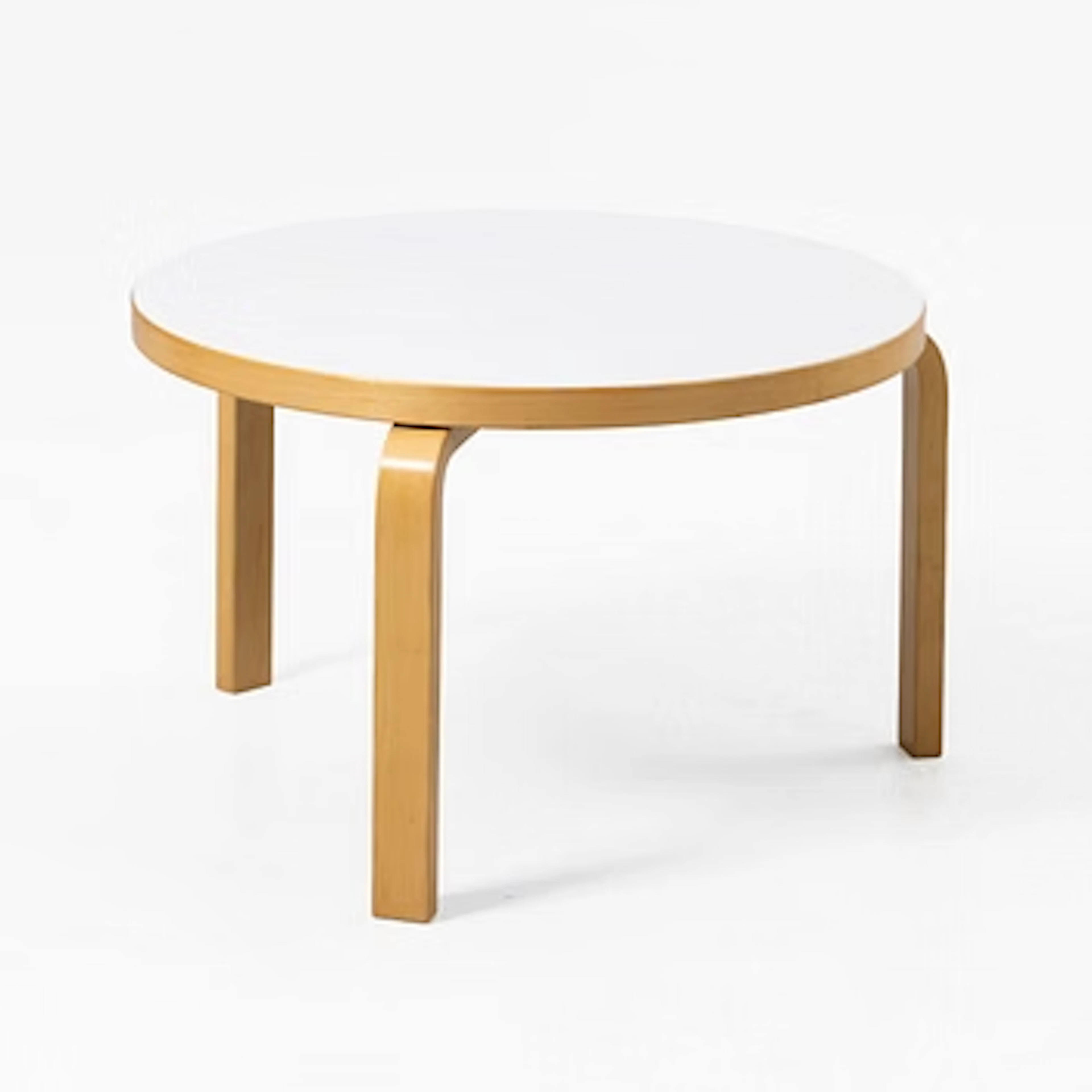 Alvar Aalto, Coffee table, Artek, late 20th century.